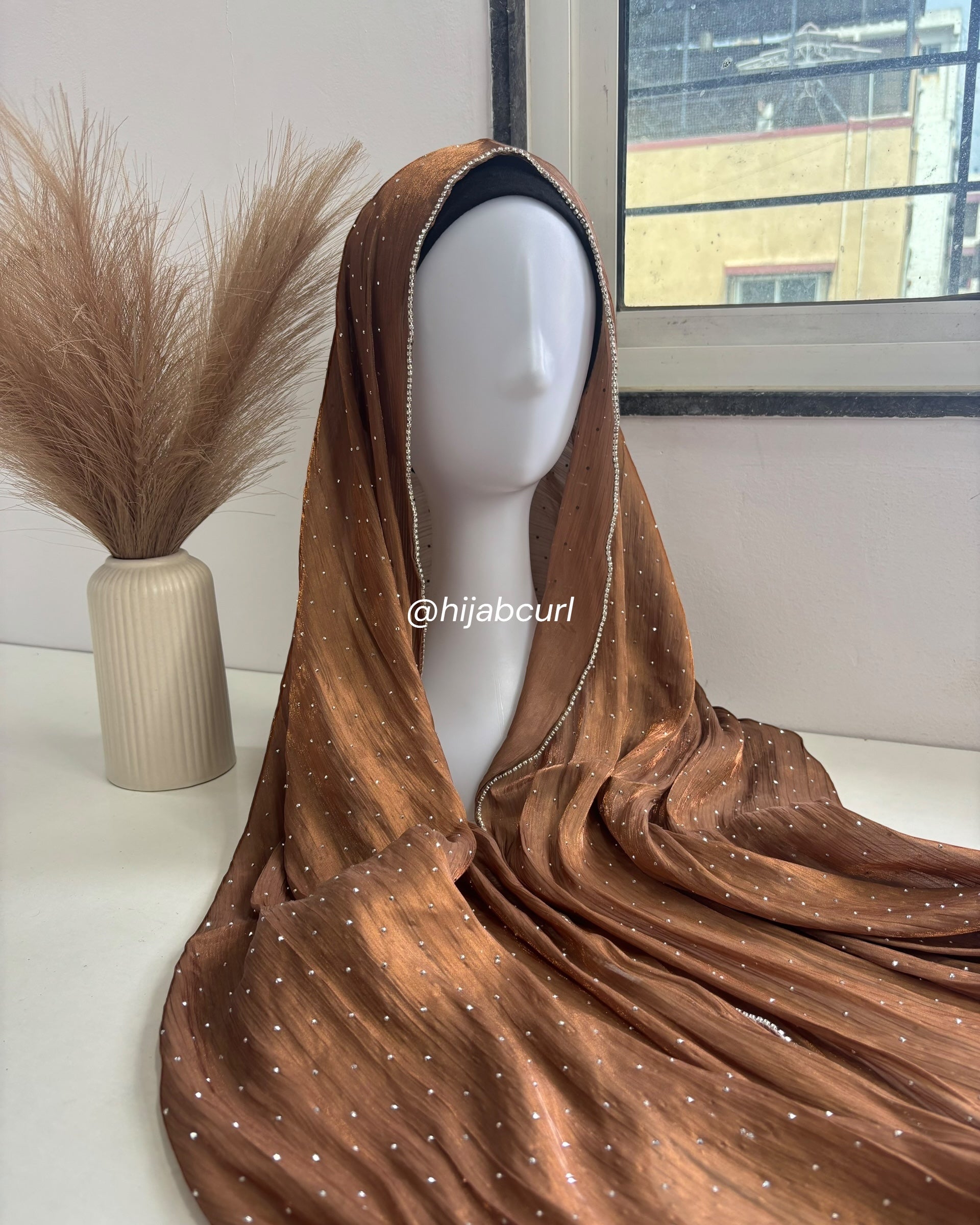 Silk Tissue Organza Hijab