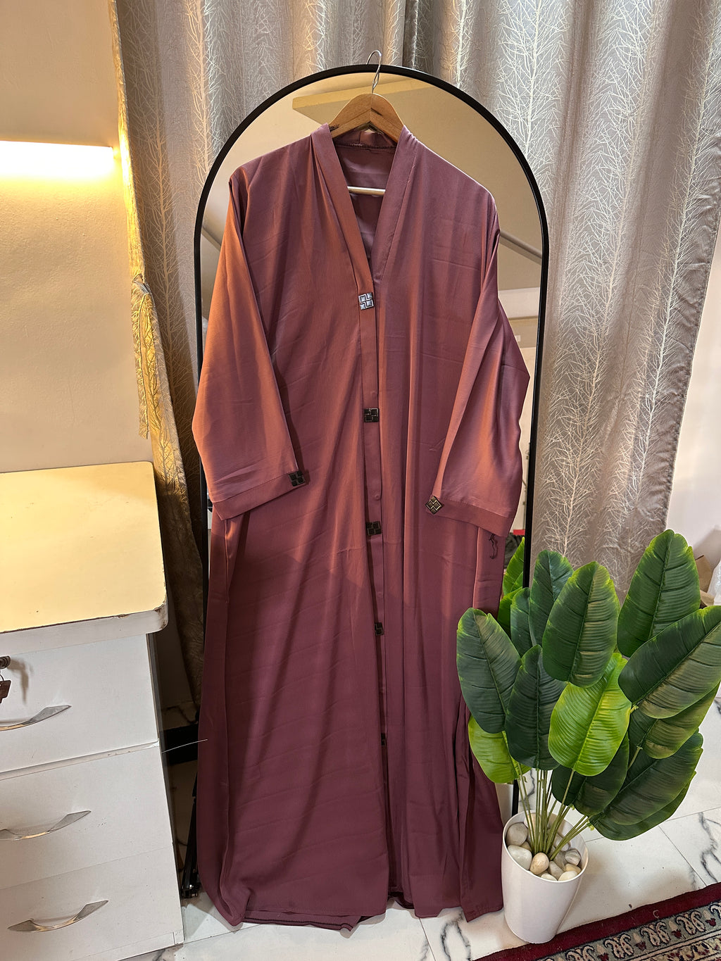 Front Button Abaya - Perfect For Daily Wear
