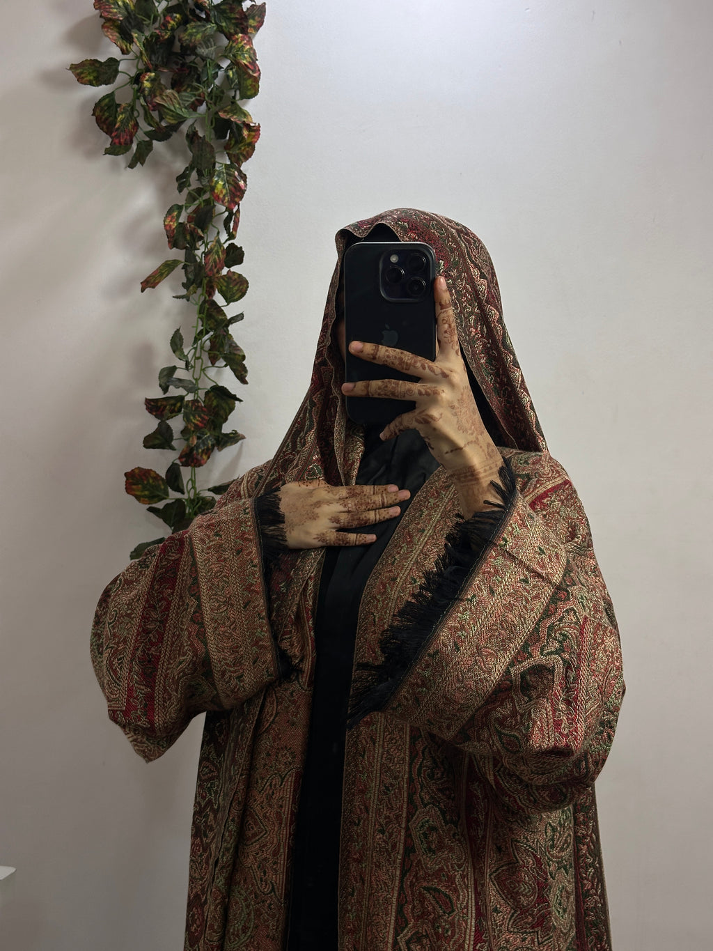 Pashmina Abaya With Shawl