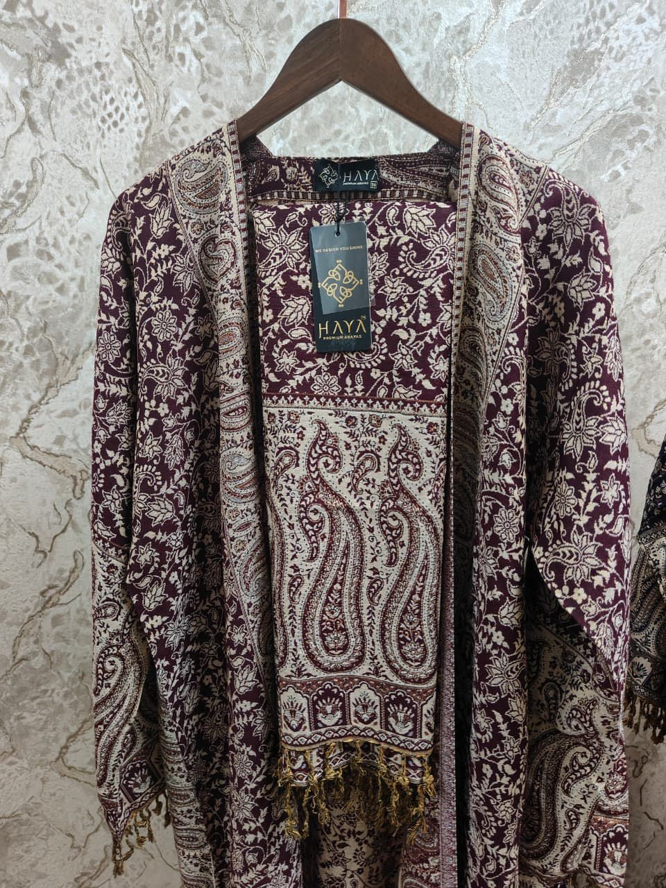 Pashmina Abaya With Shawl