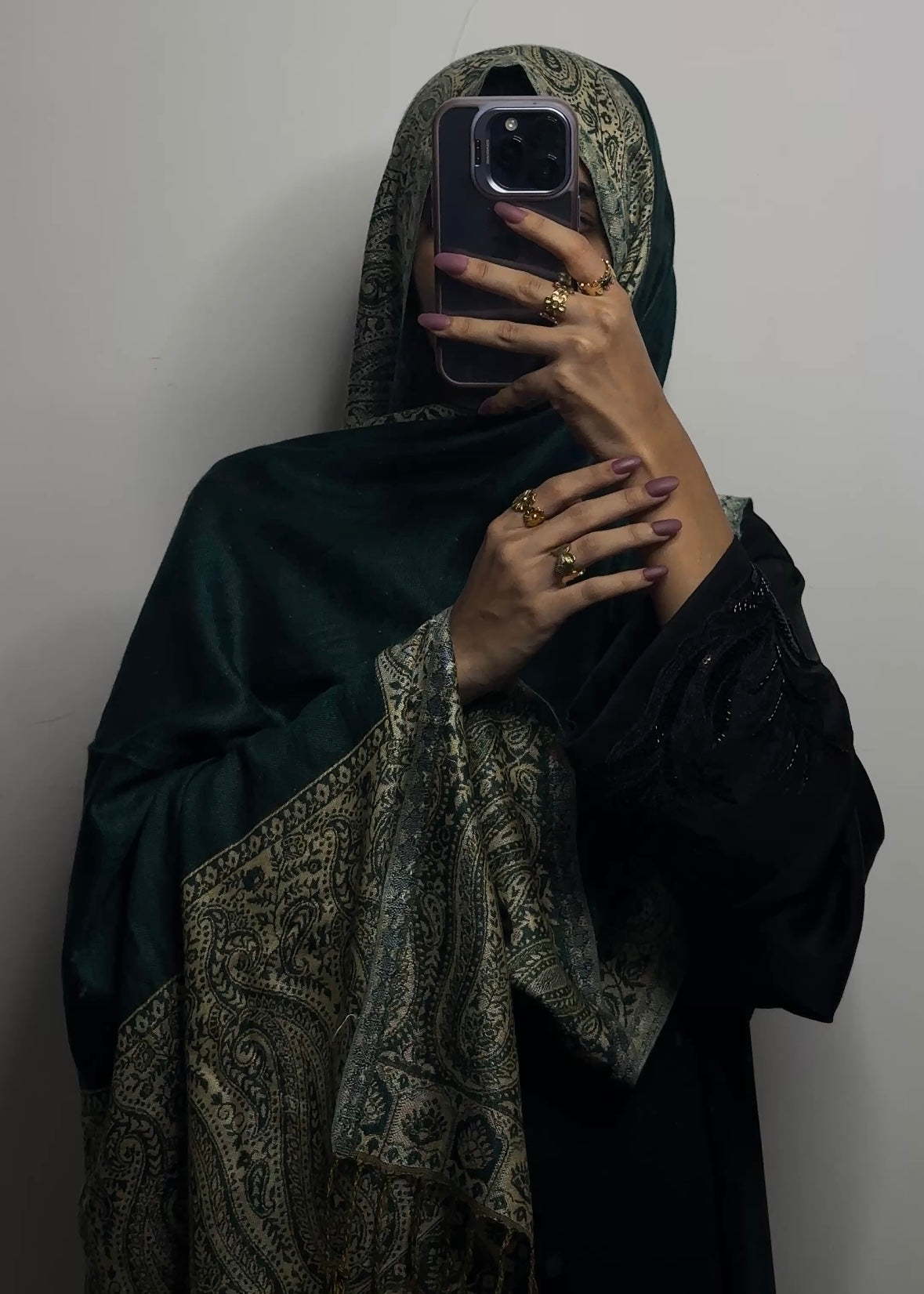 Luxury pashmina shawl