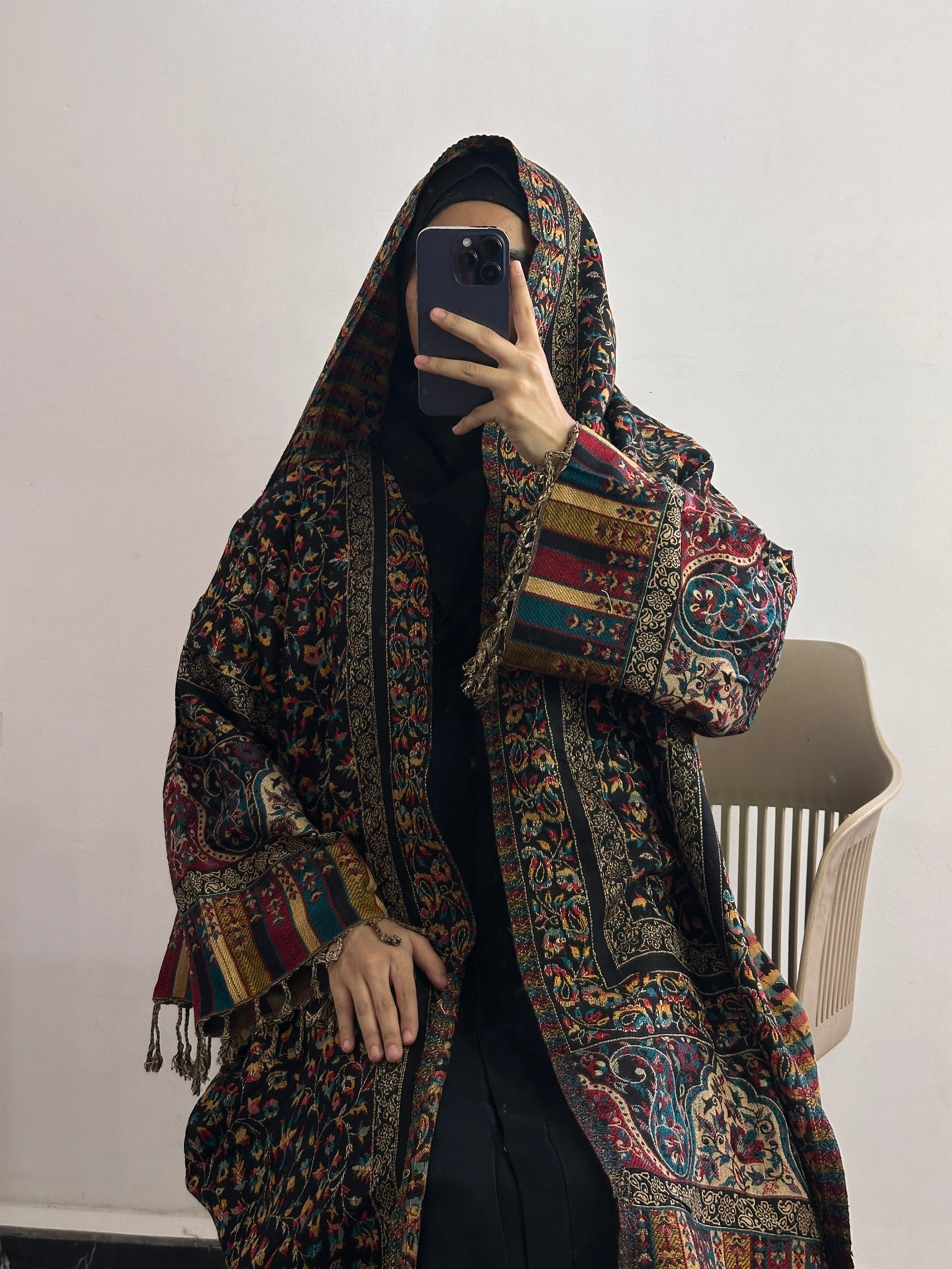 Pashmina Abaya With Shawl