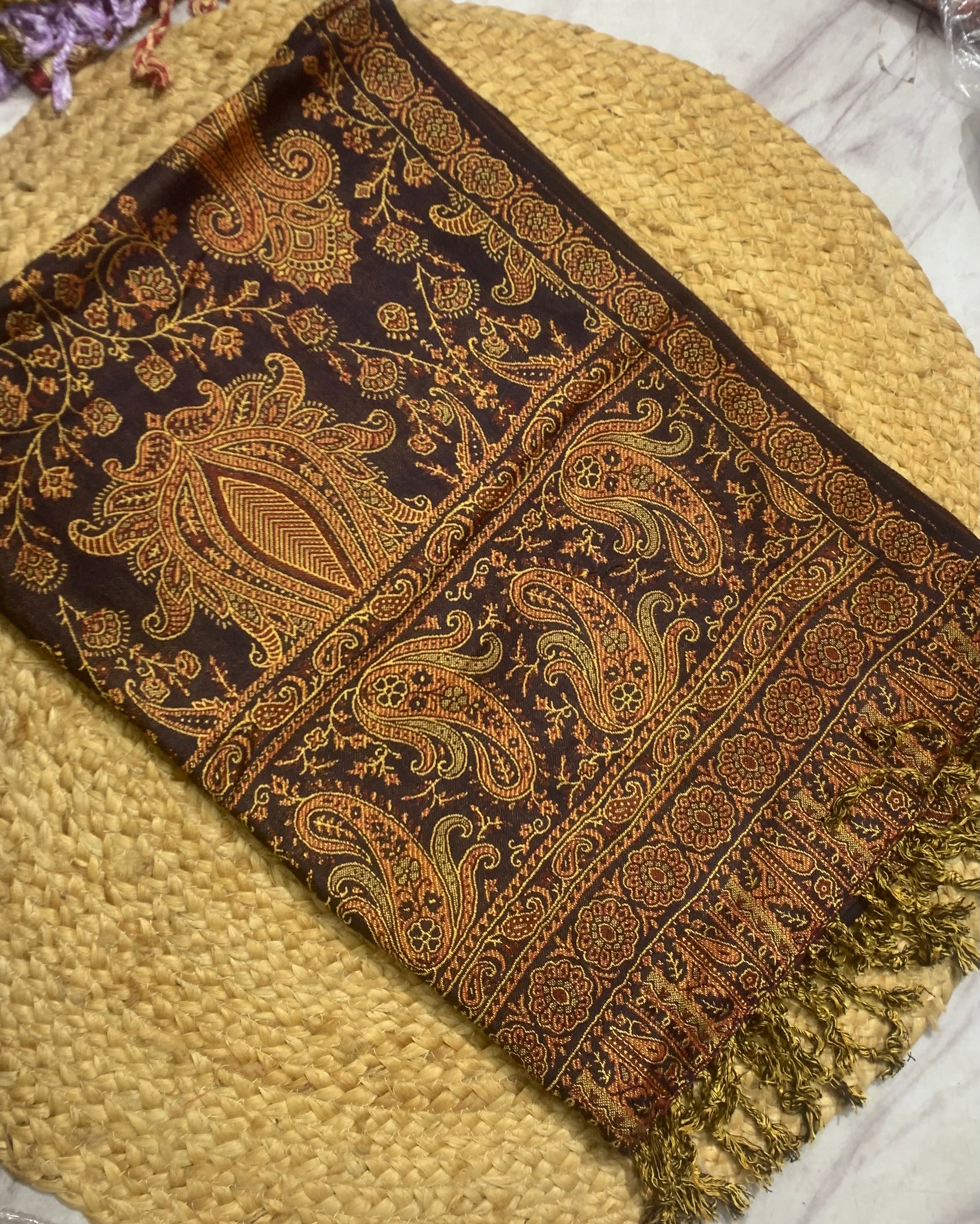 Luxury pashmina shawl