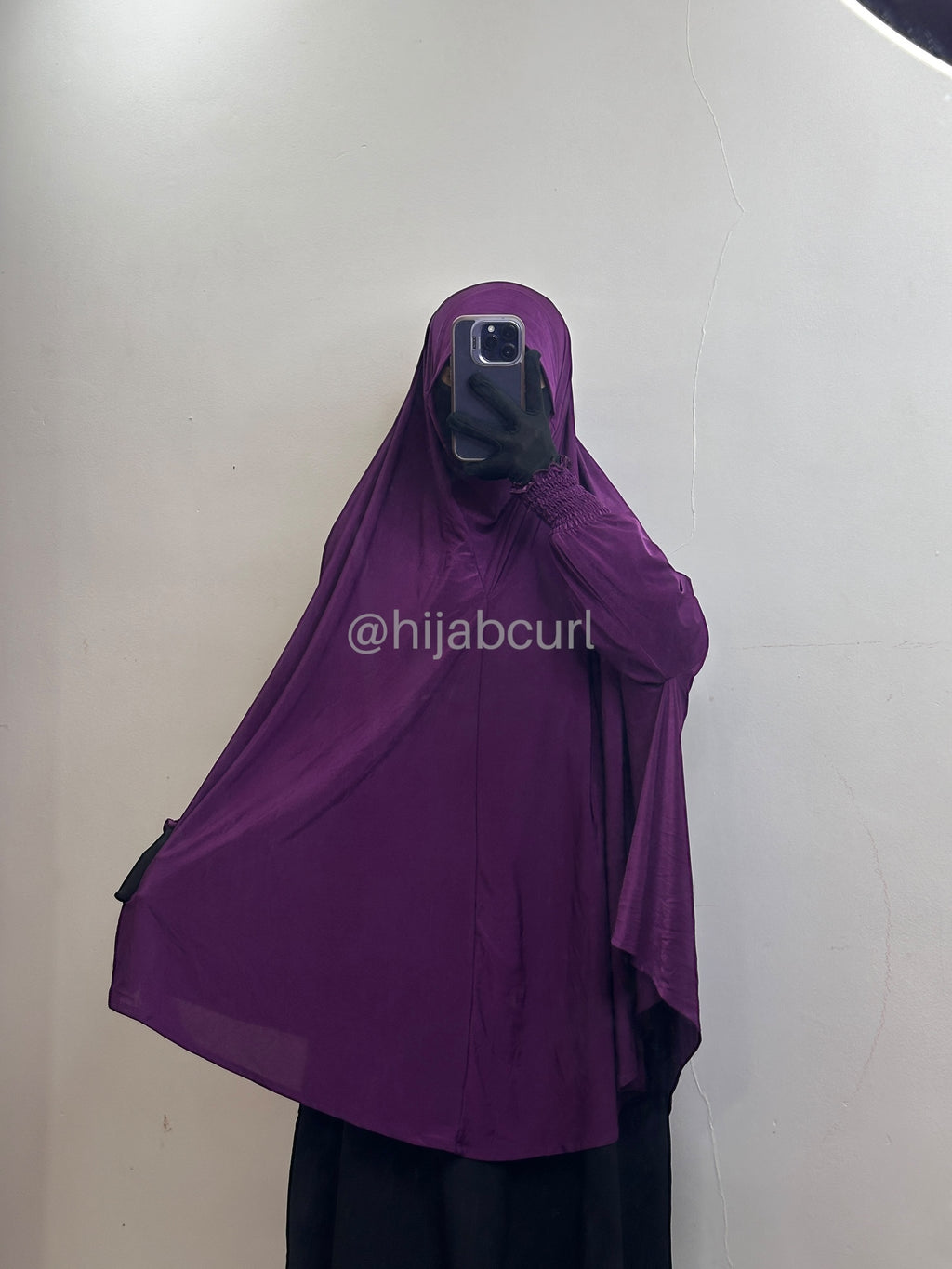 Sleeve Jilbab - 50 inches Length