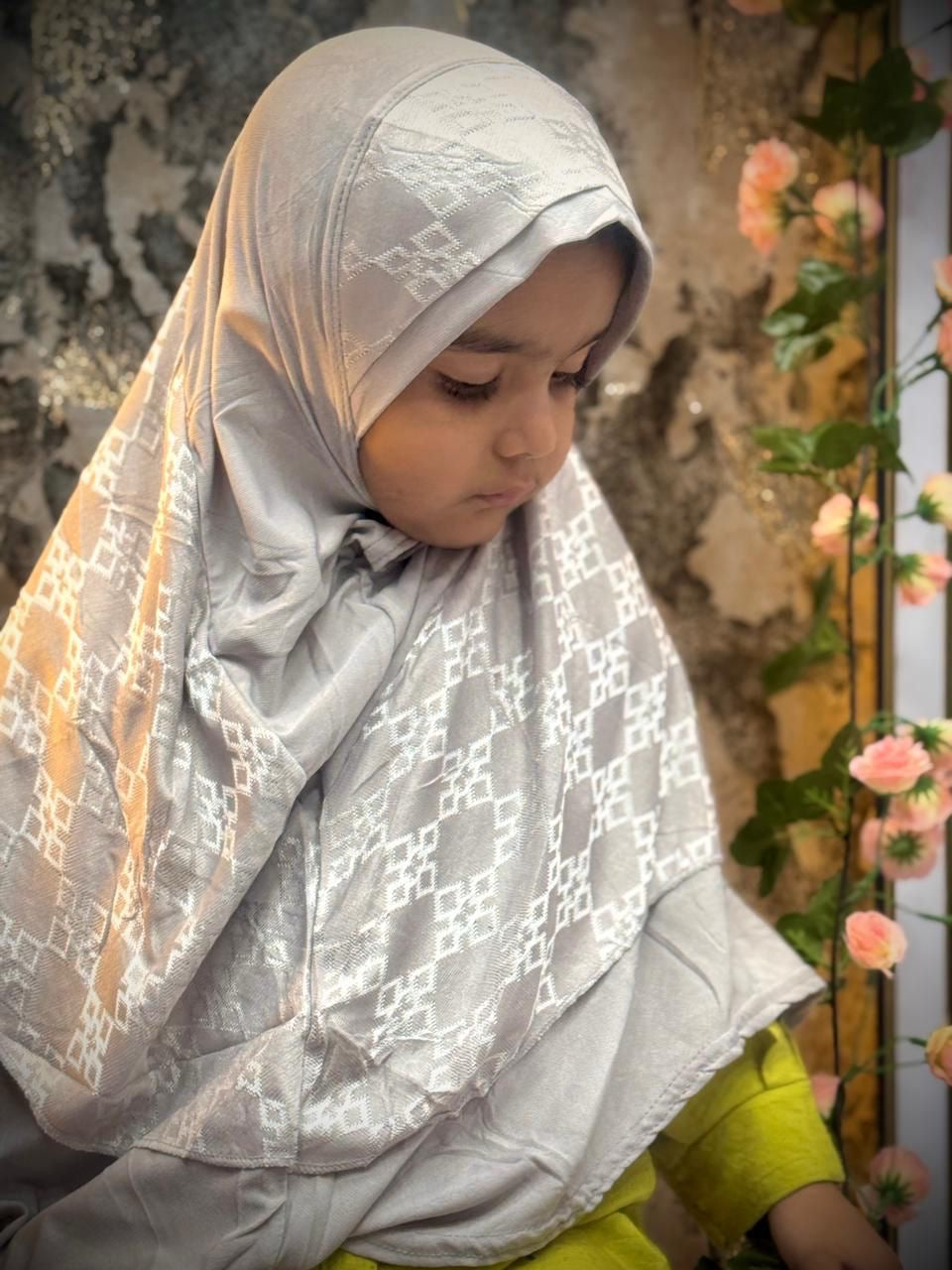 Instant Jersey Hijab Makhna - Kids
