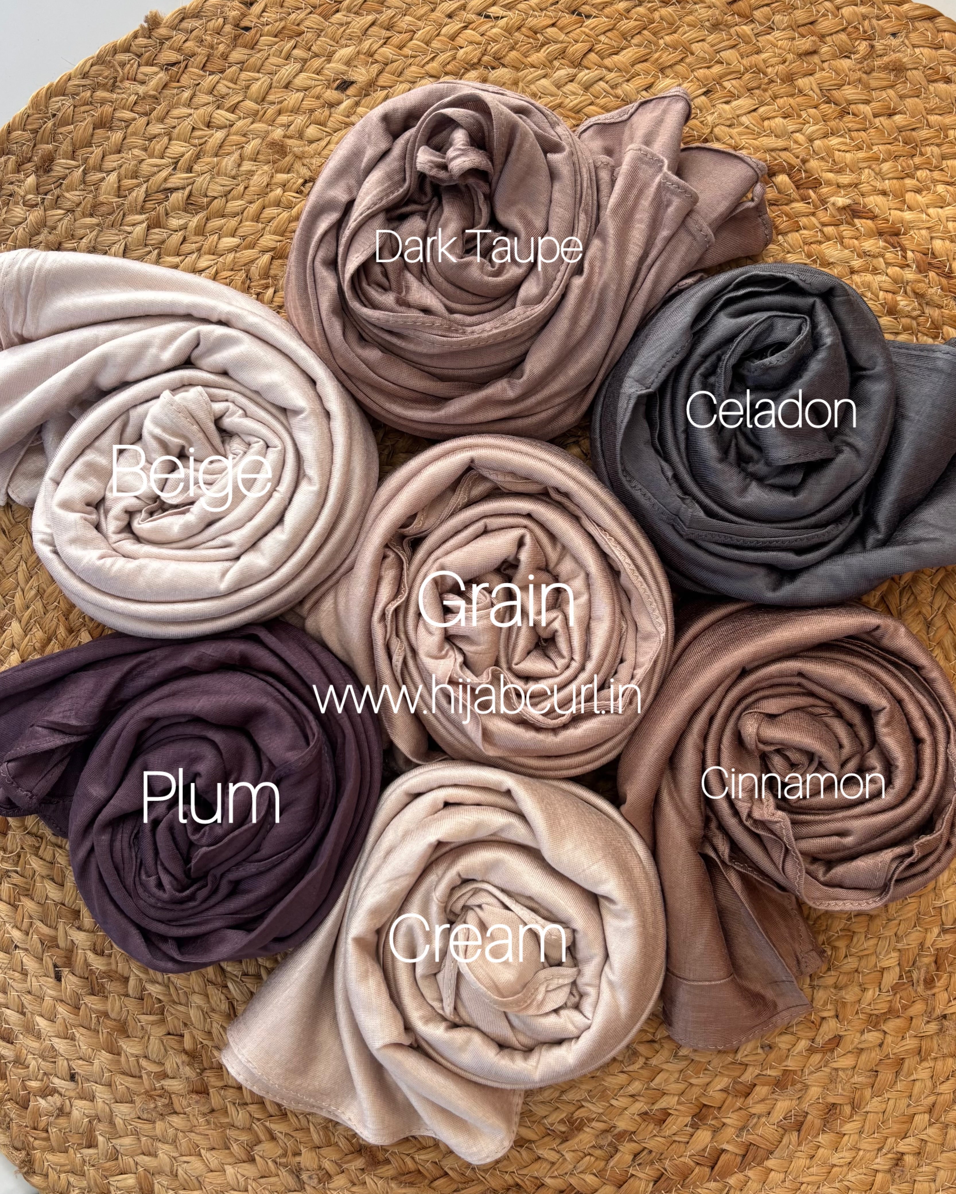 Jersey Hijab - Solid Soft Fabric