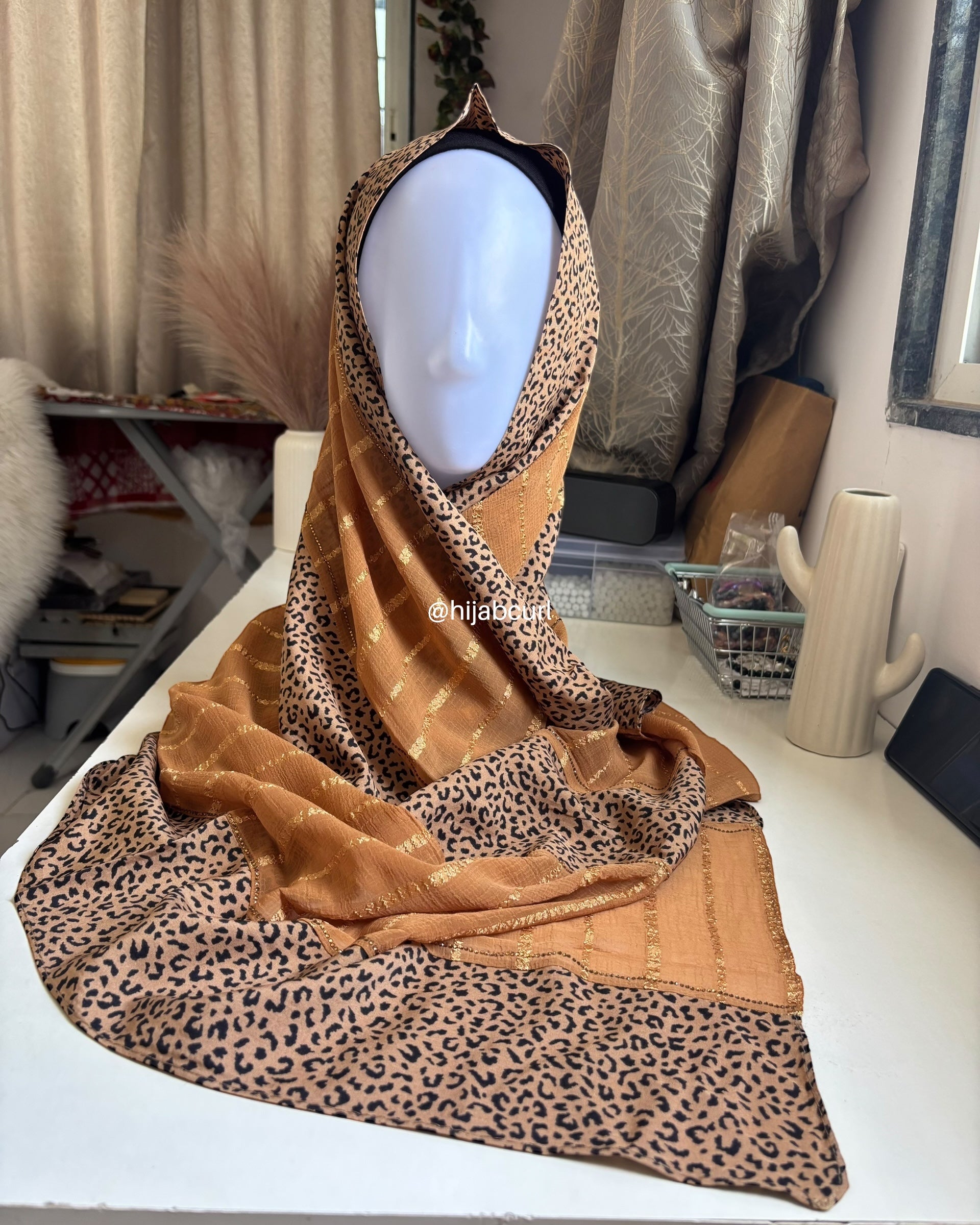 Premium Georgette Printed Party Wear Hijab