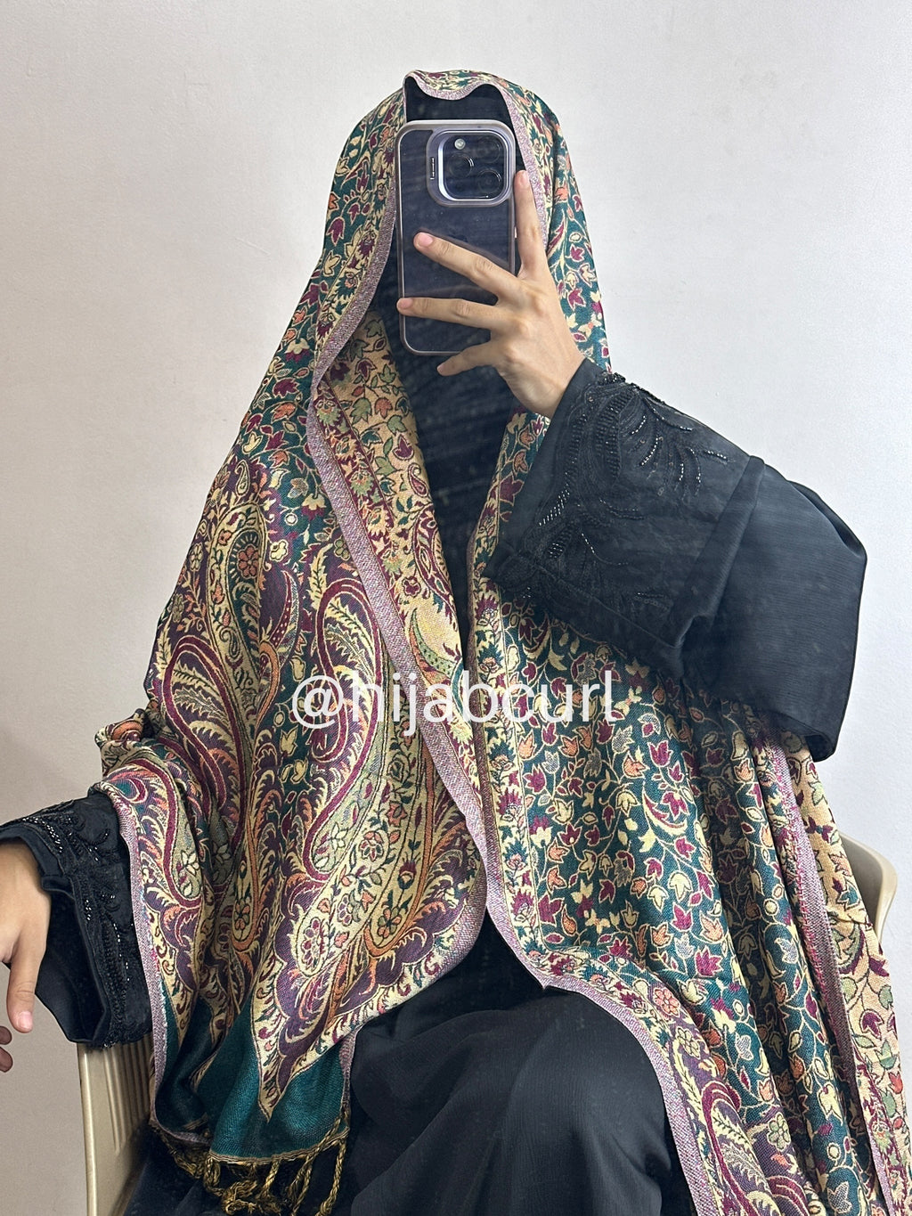 Luxury pashmina shawl