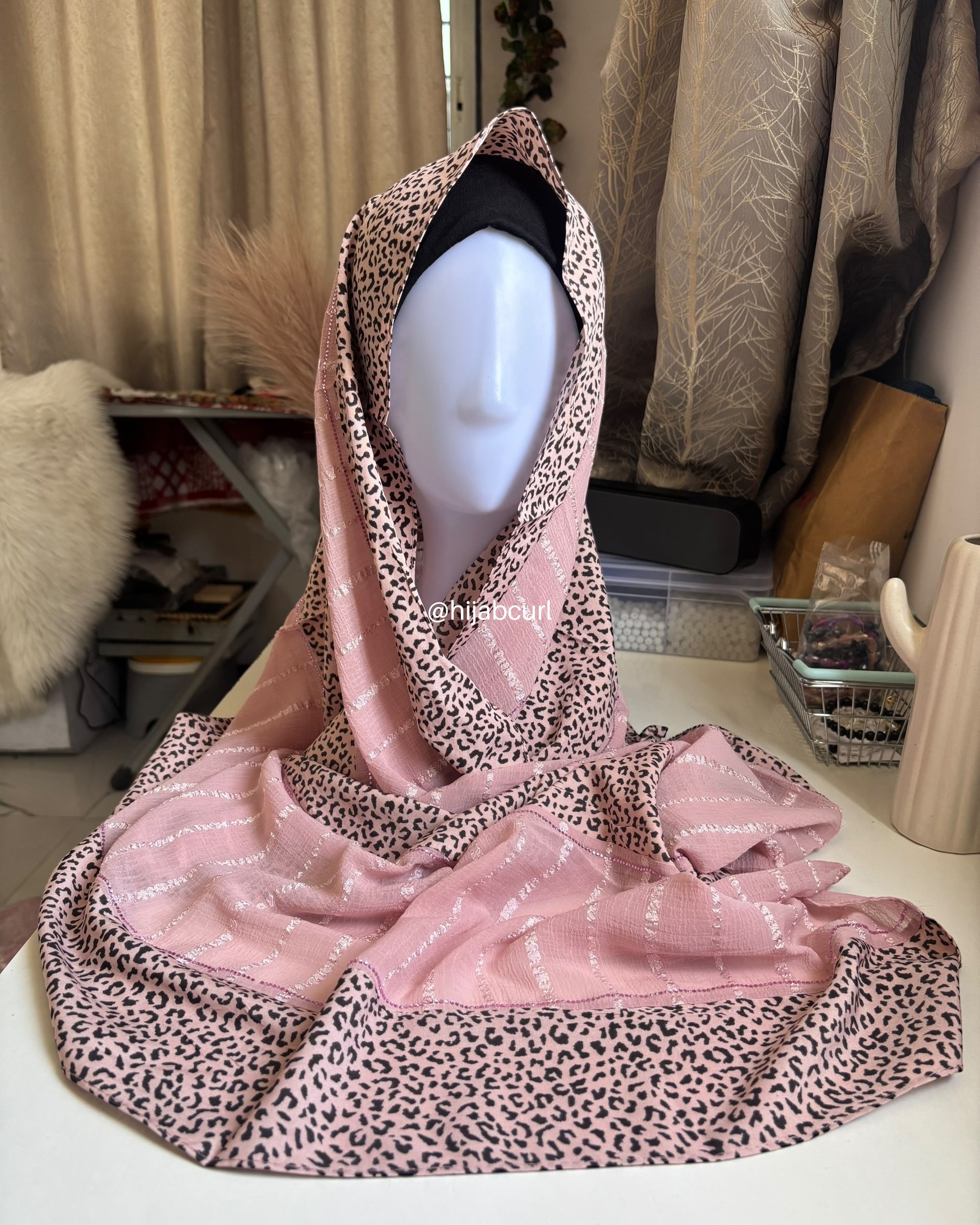 Premium Georgette Printed Party Wear Hijab