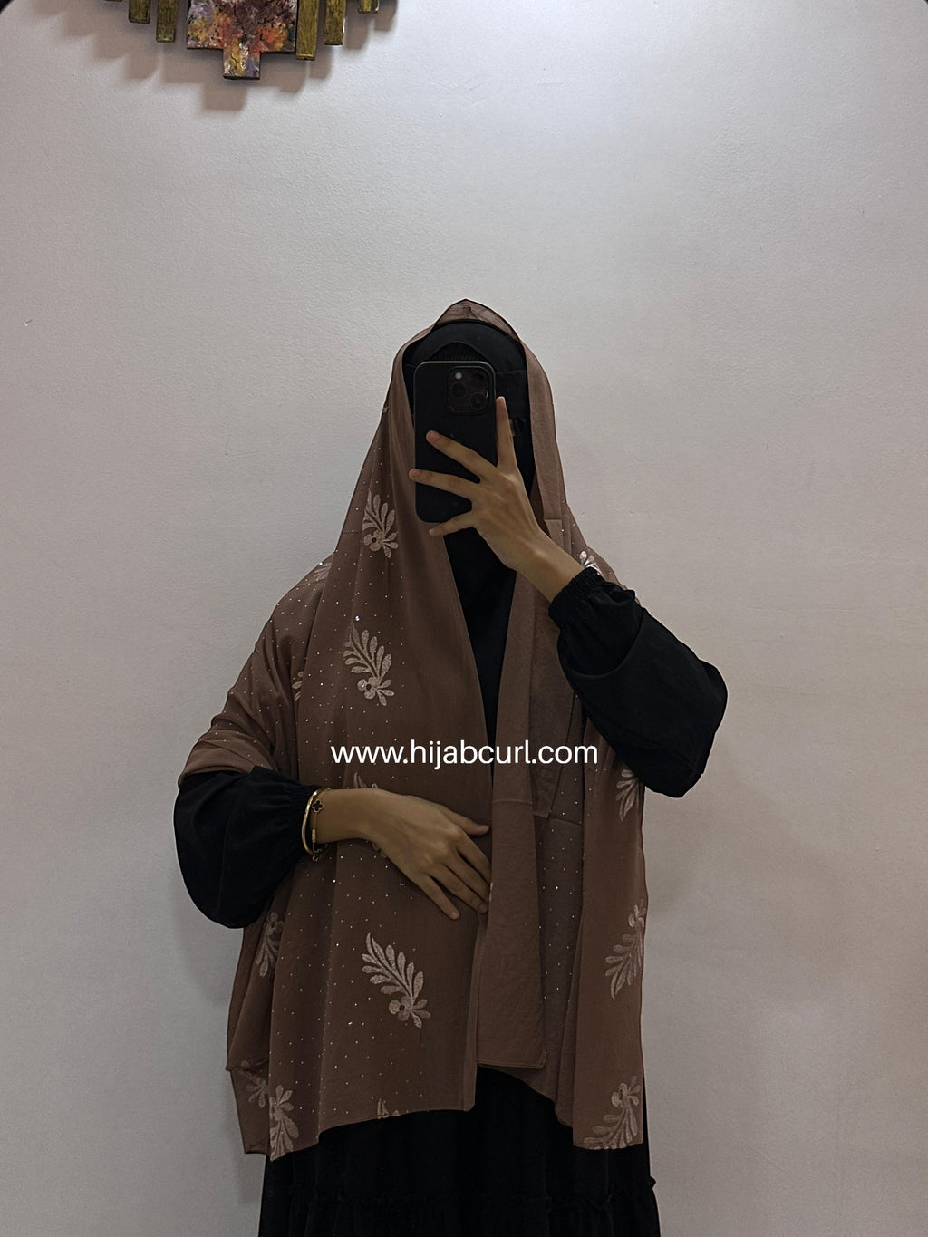 Premium Chiffon Embroidered Hijab