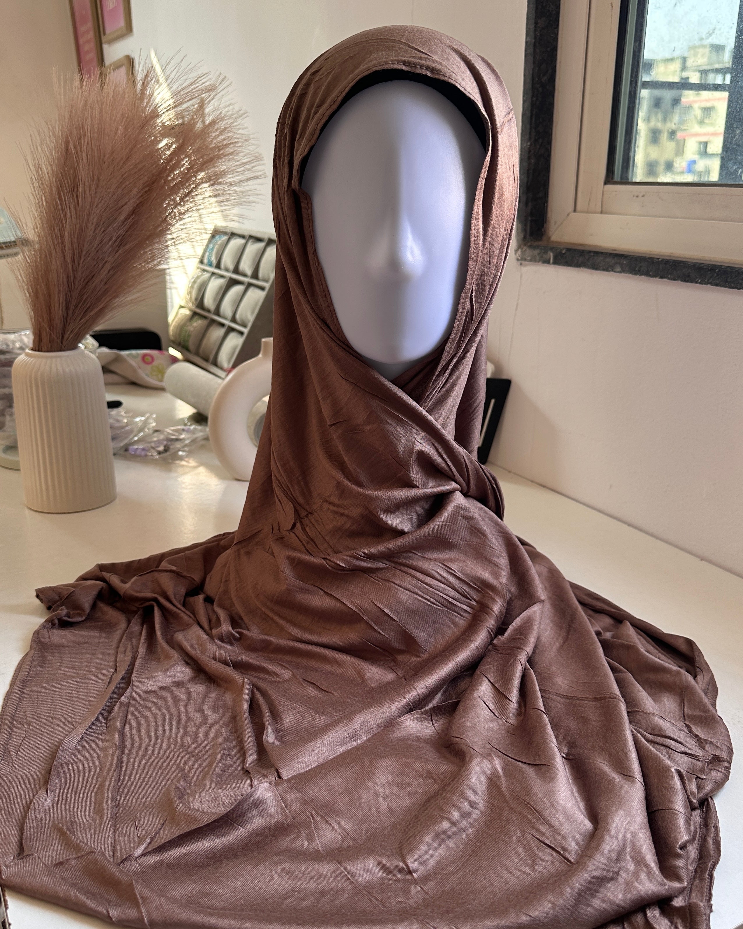 Jersey Hijab - Solid Soft Fabric