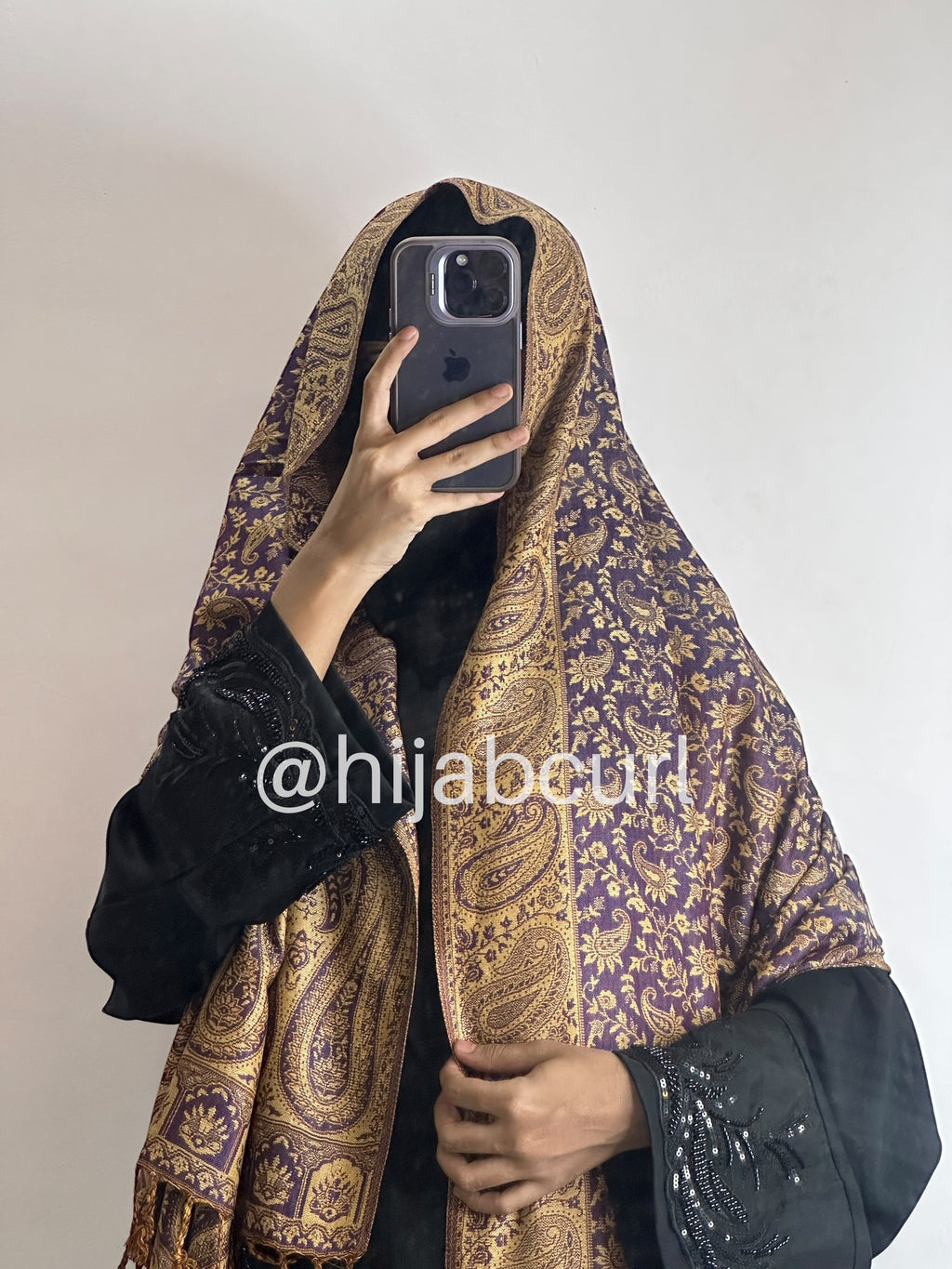 Luxury pashmina shawl