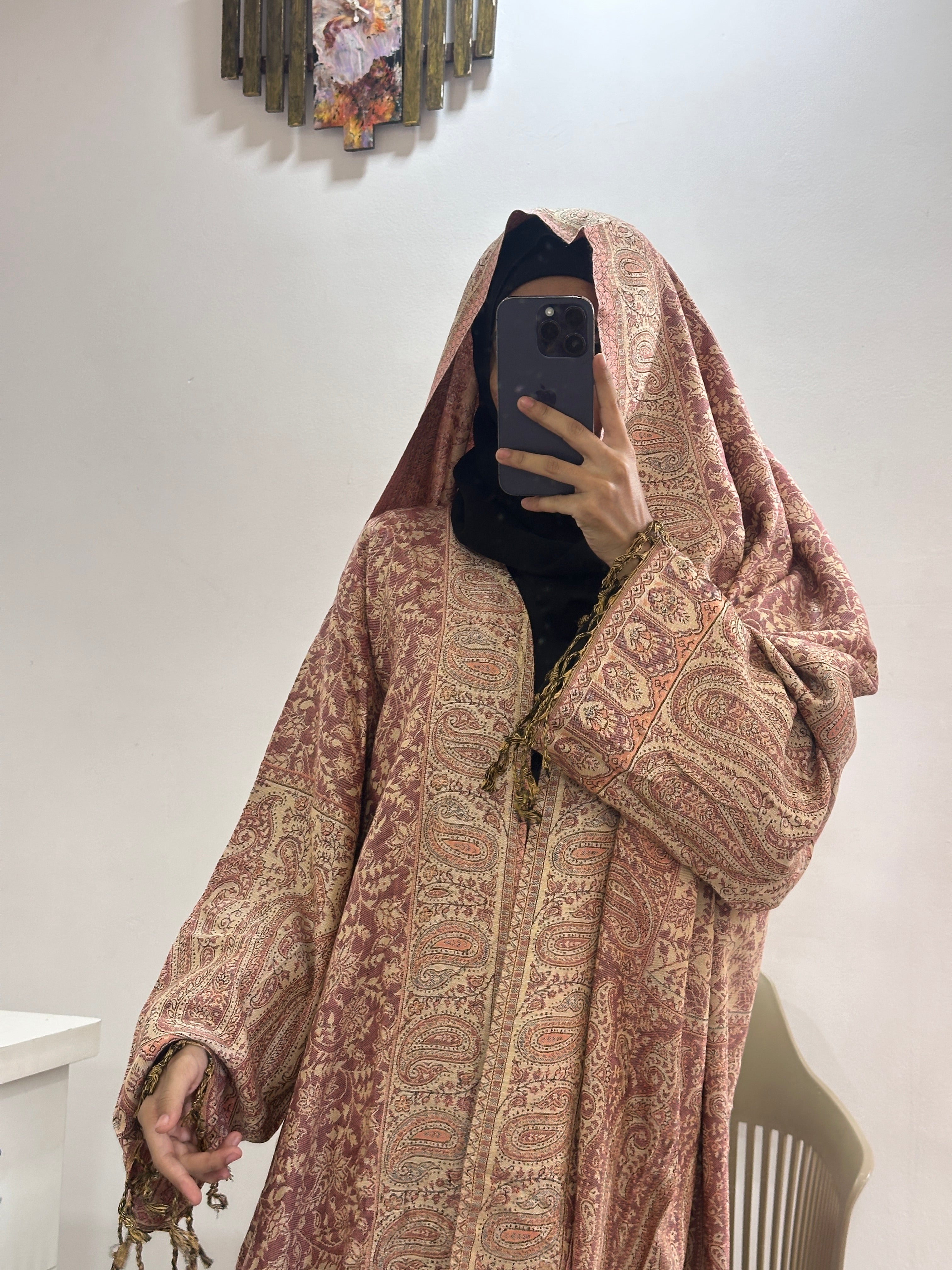 Pashmina Abaya With Shawl