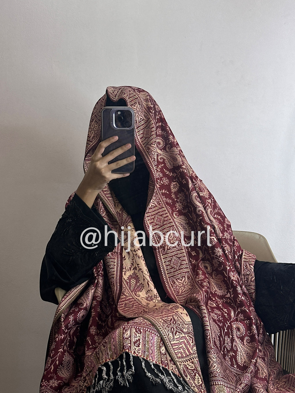 Luxury pashmina shawl