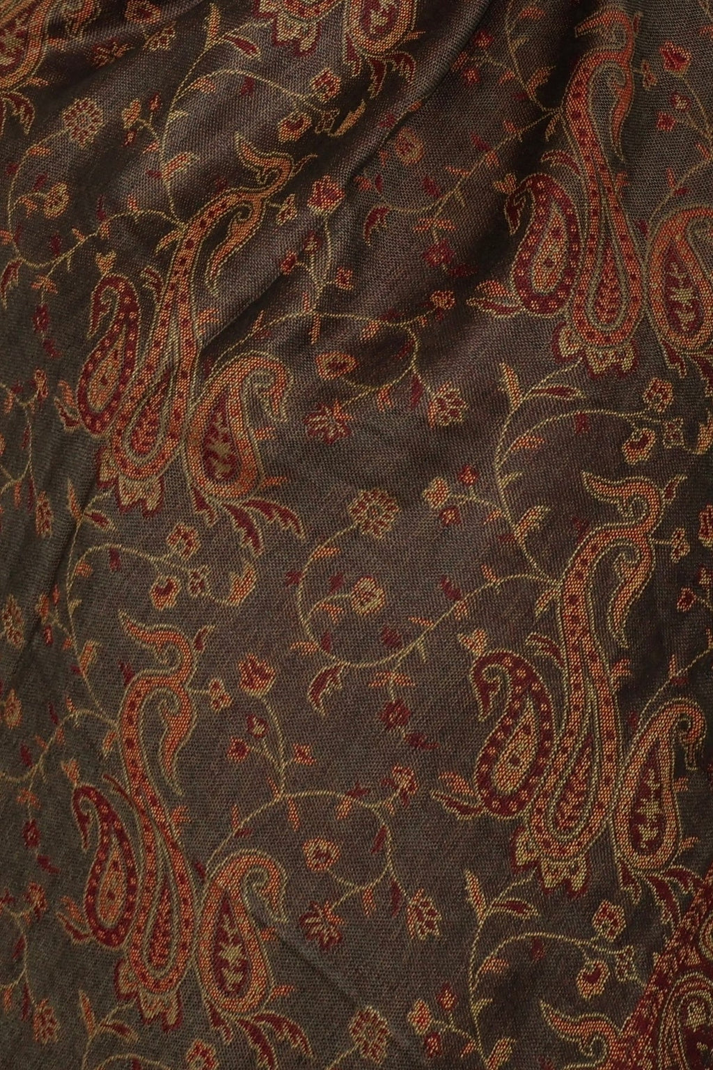 Luxury pashmina shawl - Mehendi