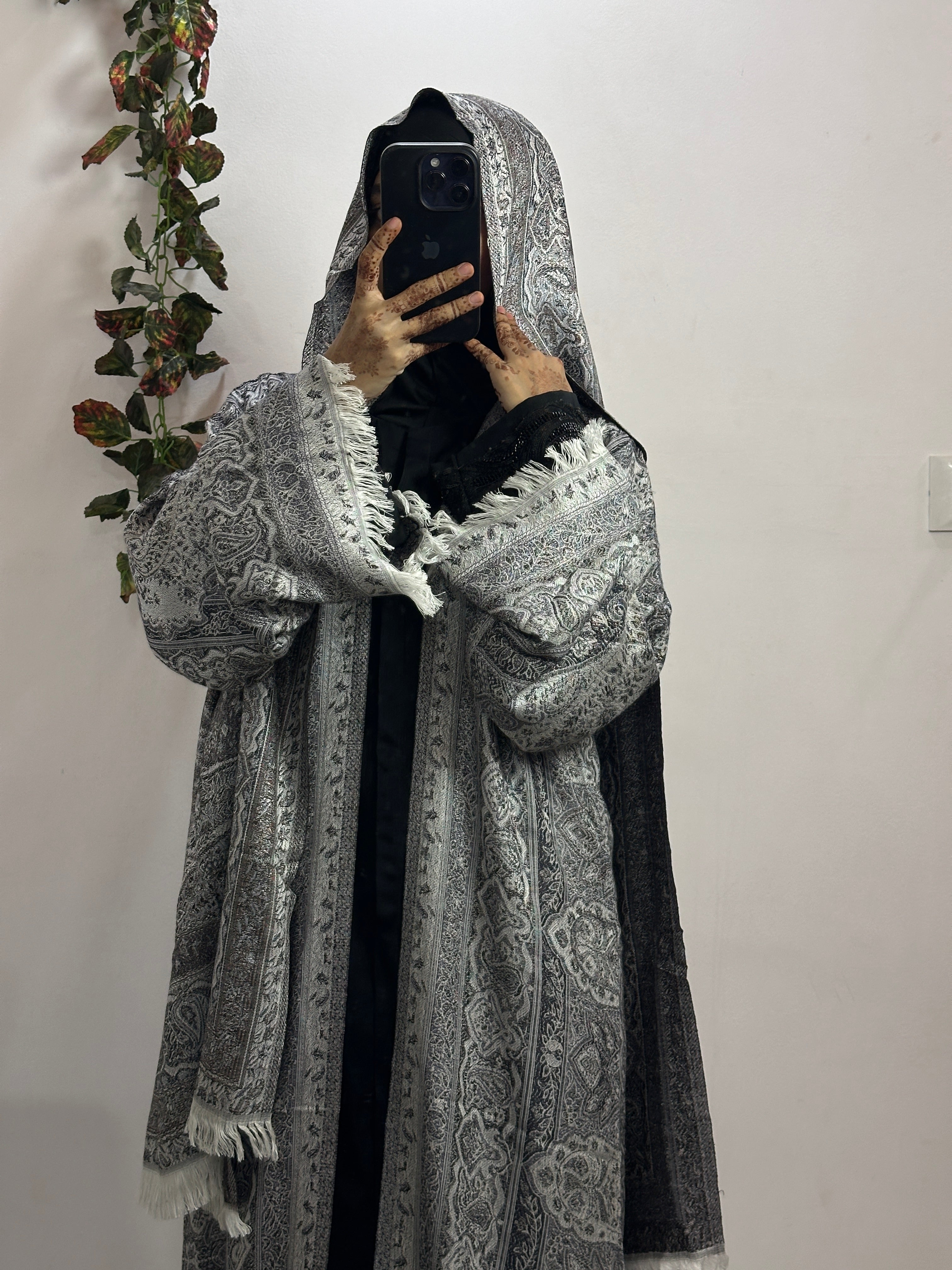 Pashmina Abaya With Shawl