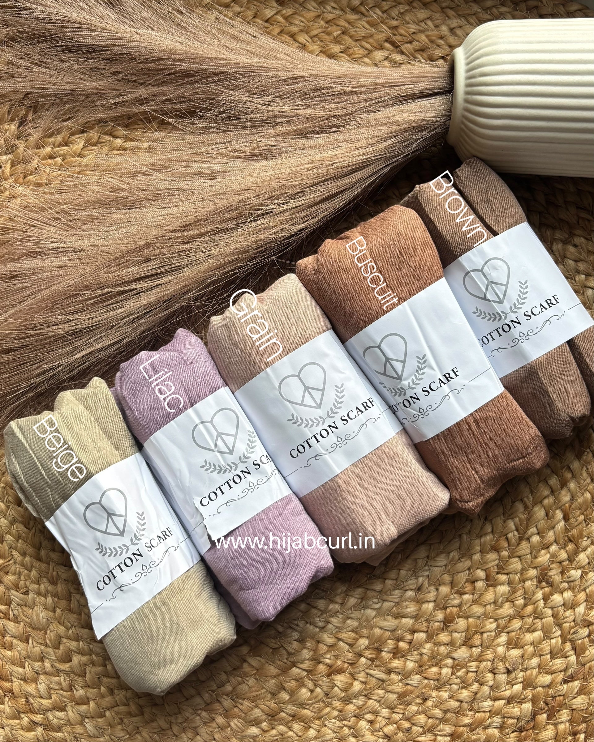 Korean cotton hijab - Daily wear