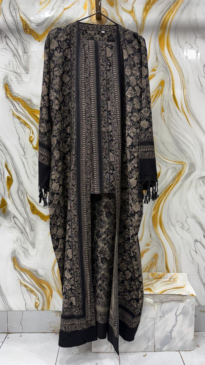 Pashmina Abaya With Shawl