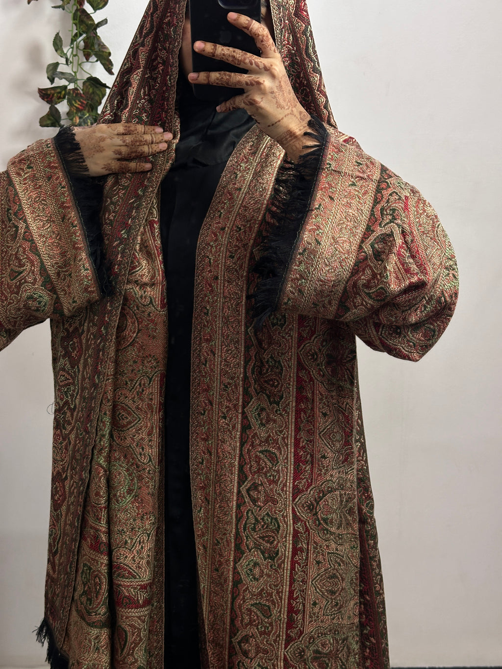 Pashmina Abaya With Shawl