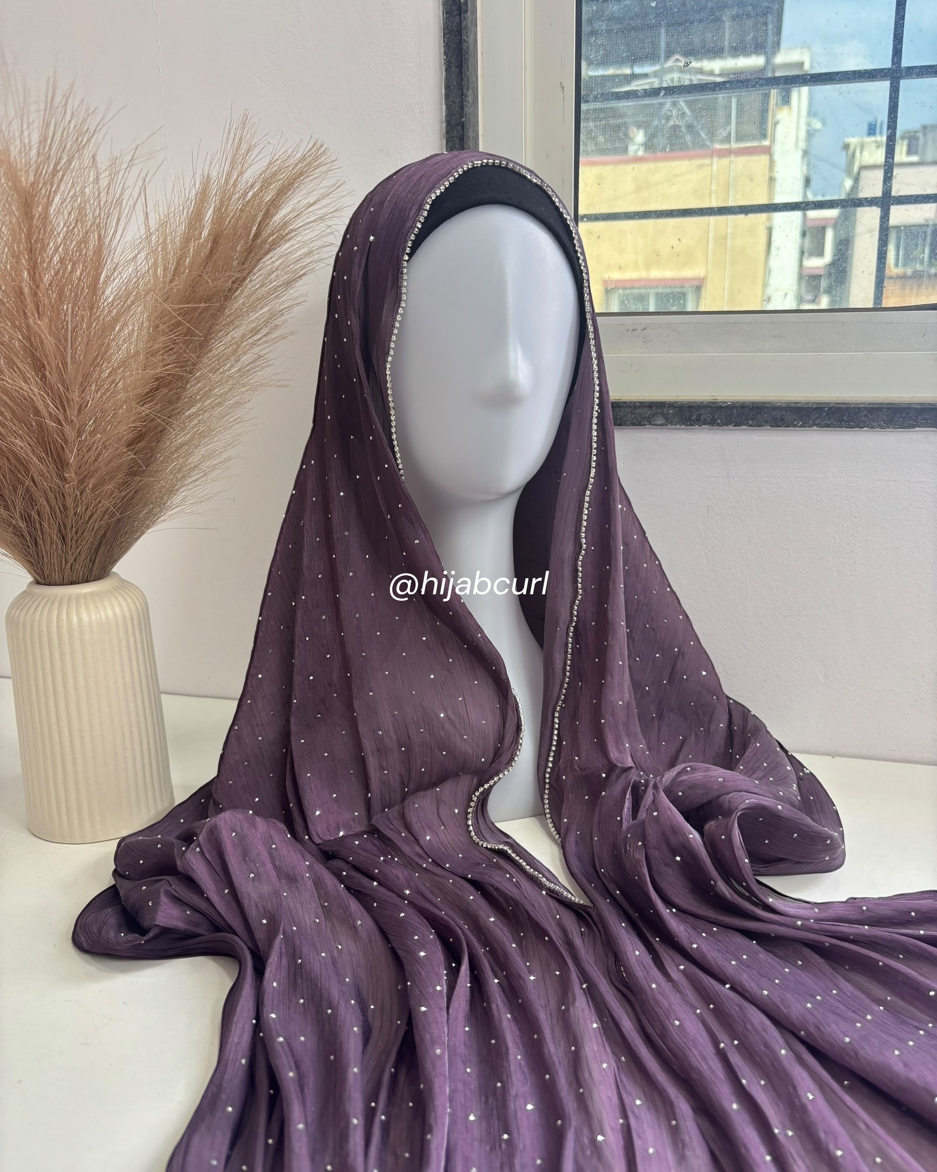 Silk Tissue Organza Hijab