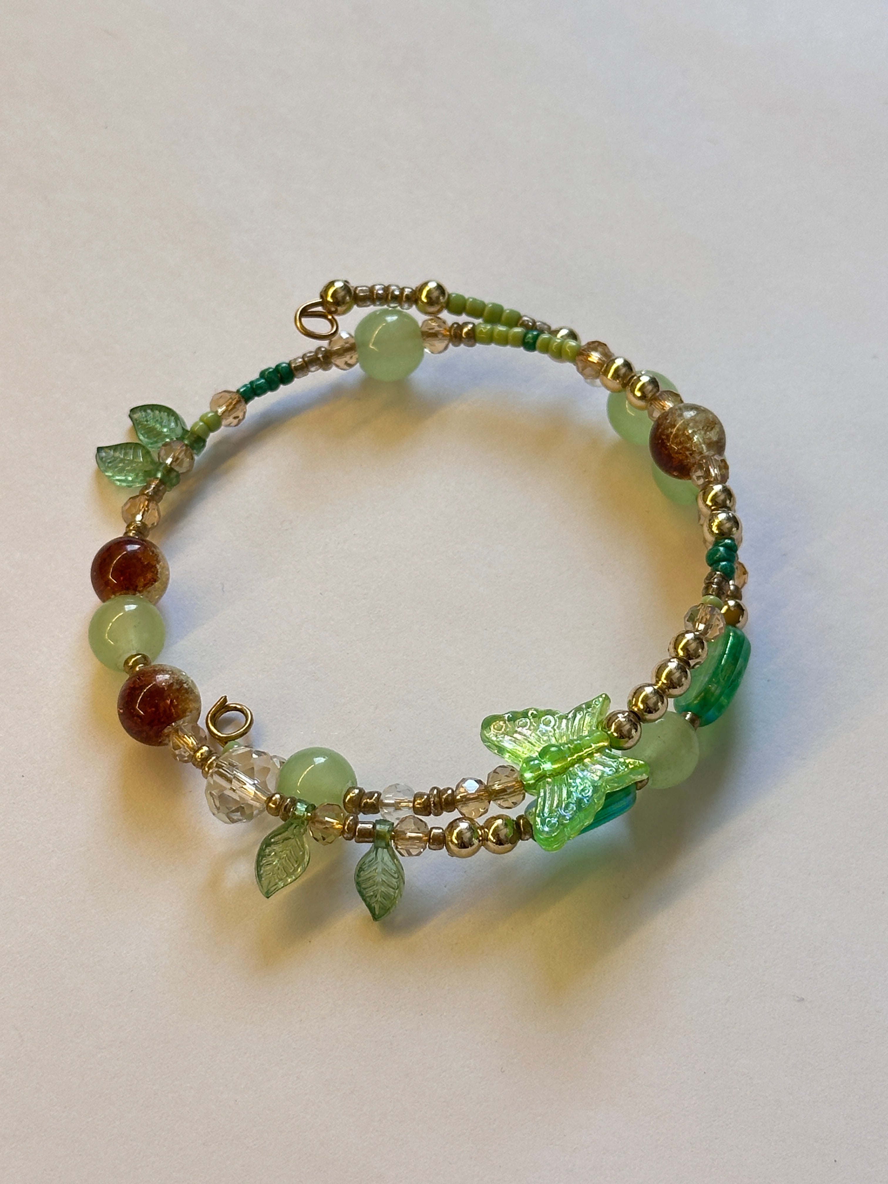 Two layers bracelet