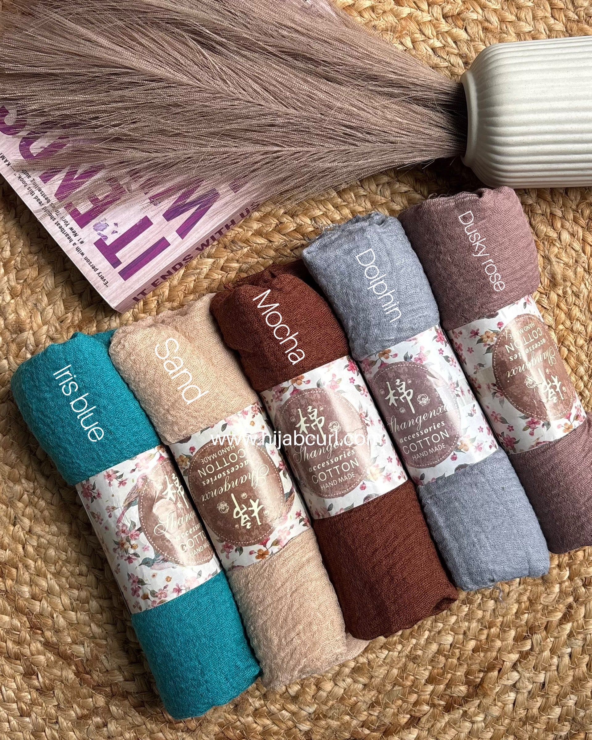 Crinkle Cotton Hijab