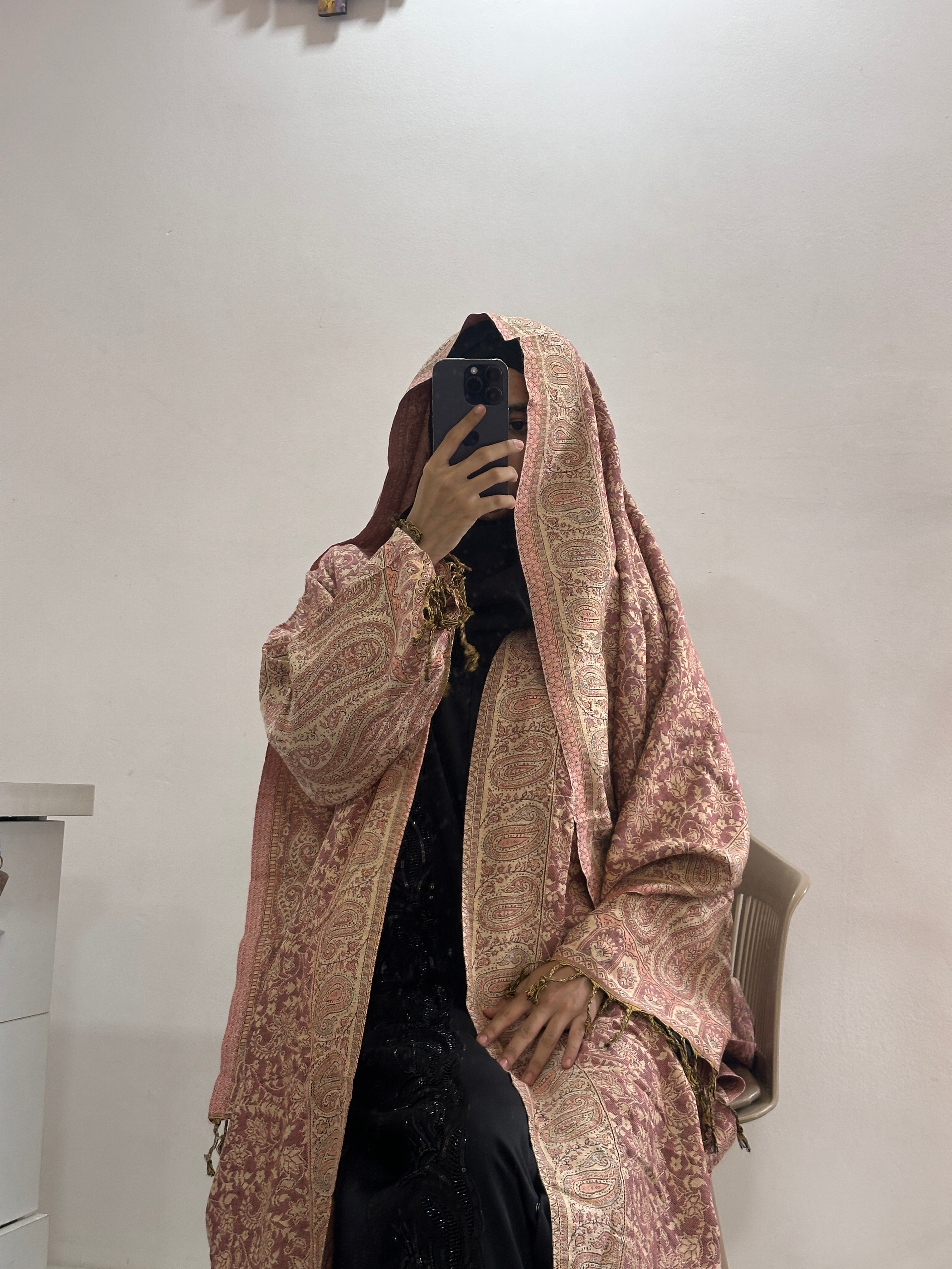 Pashmina Abaya With Shawl