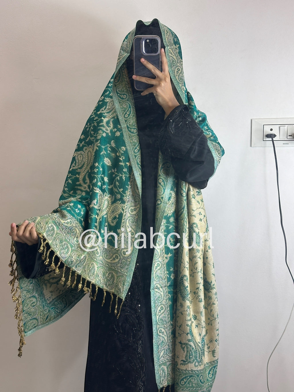 Luxury pashmina shawl