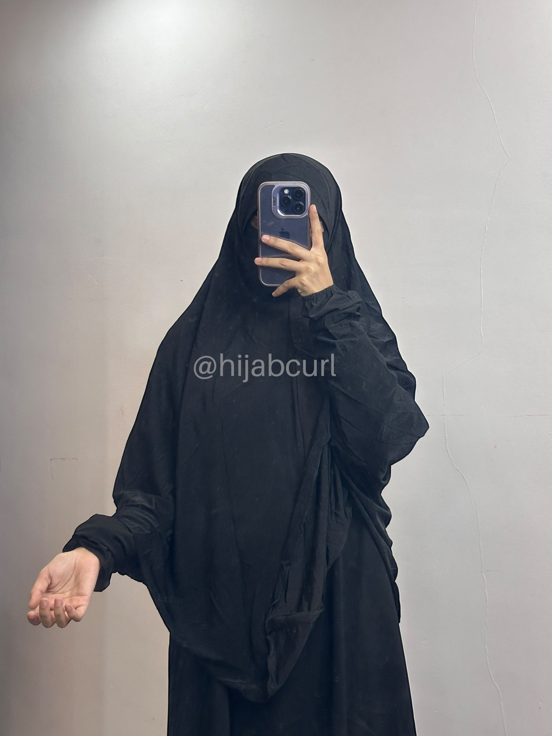 Sleeve Jilbab - 42 inches Length