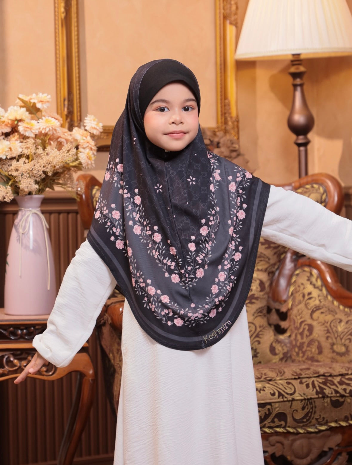 Malaysian Instant Hijab - Kids Size