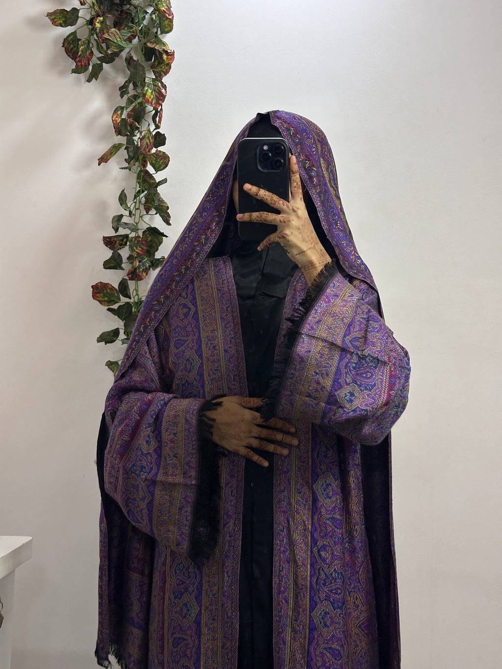 Pashmina Abaya With Shawl