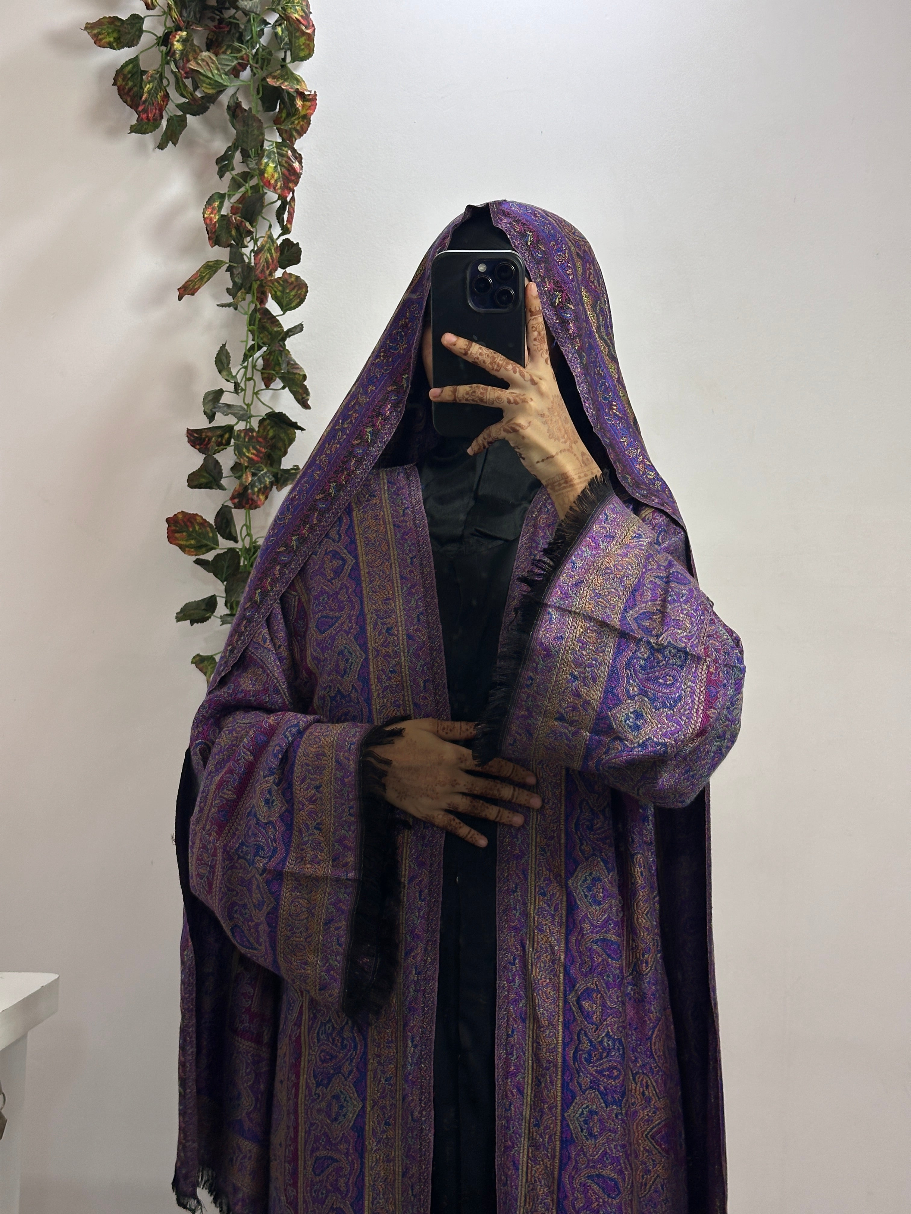 Pashmina Abaya With Shawl