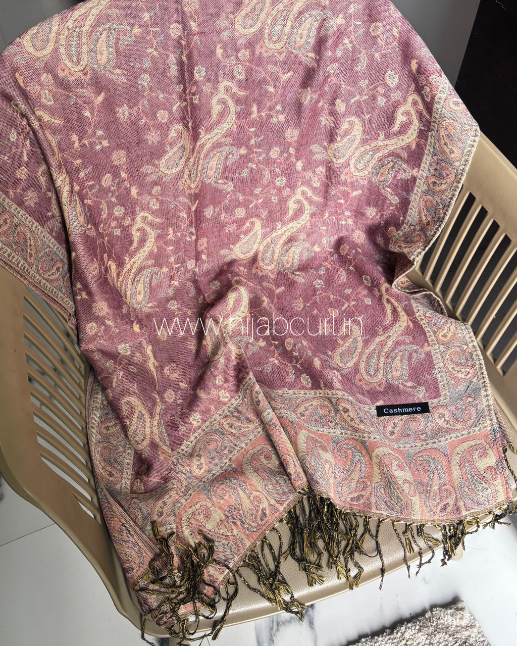 Luxury pashmina shawl