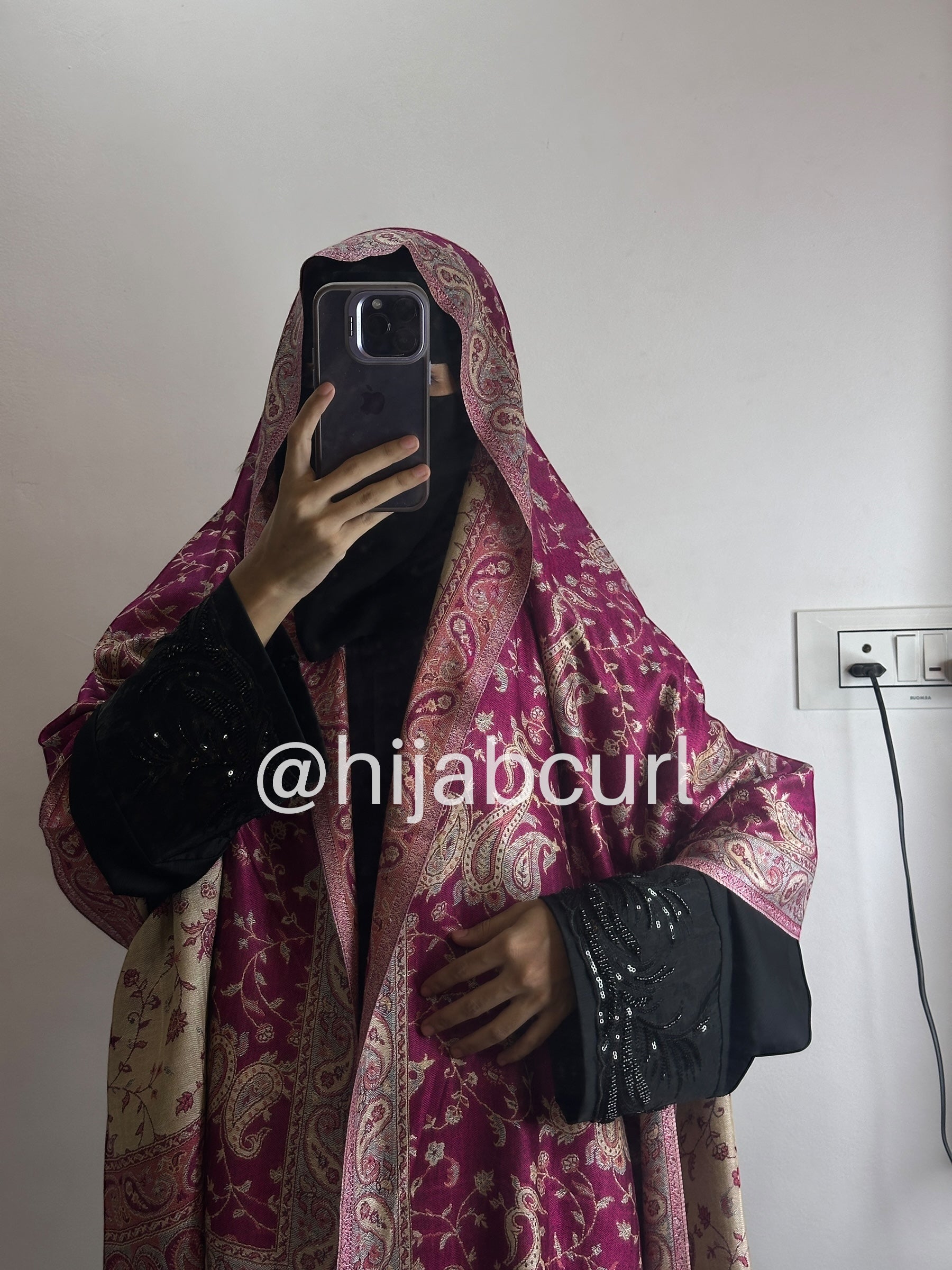 Luxury pashmina shawl