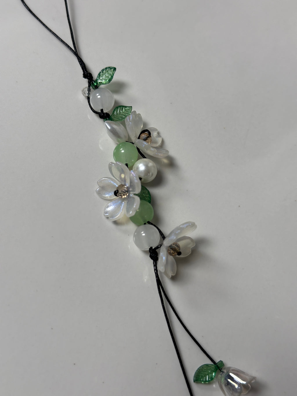 Flower phone charm