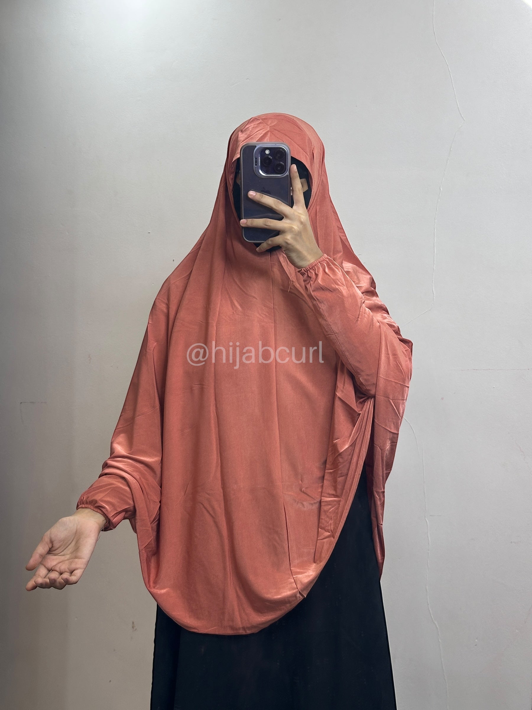 Sleeve Jilbab - 42 inches Length