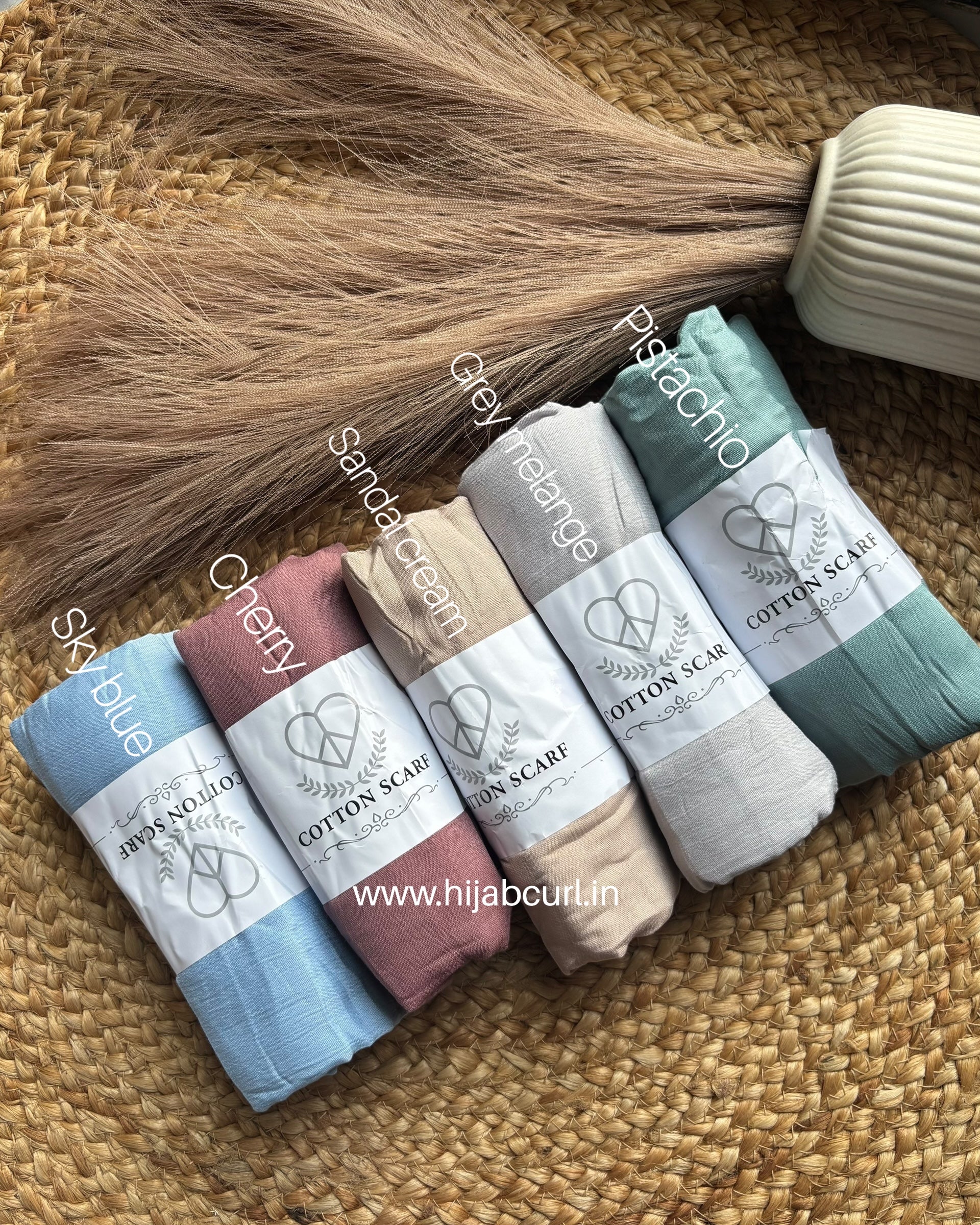 Korean cotton hijab - Daily wear