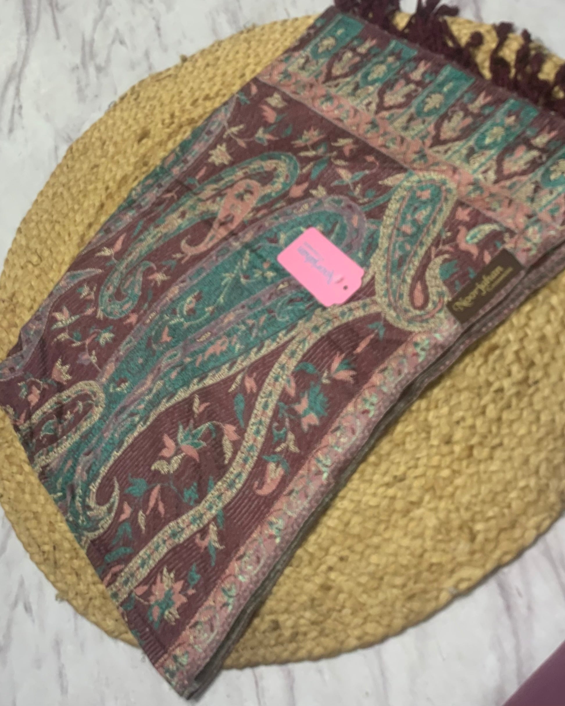 Luxury pashmina shawl