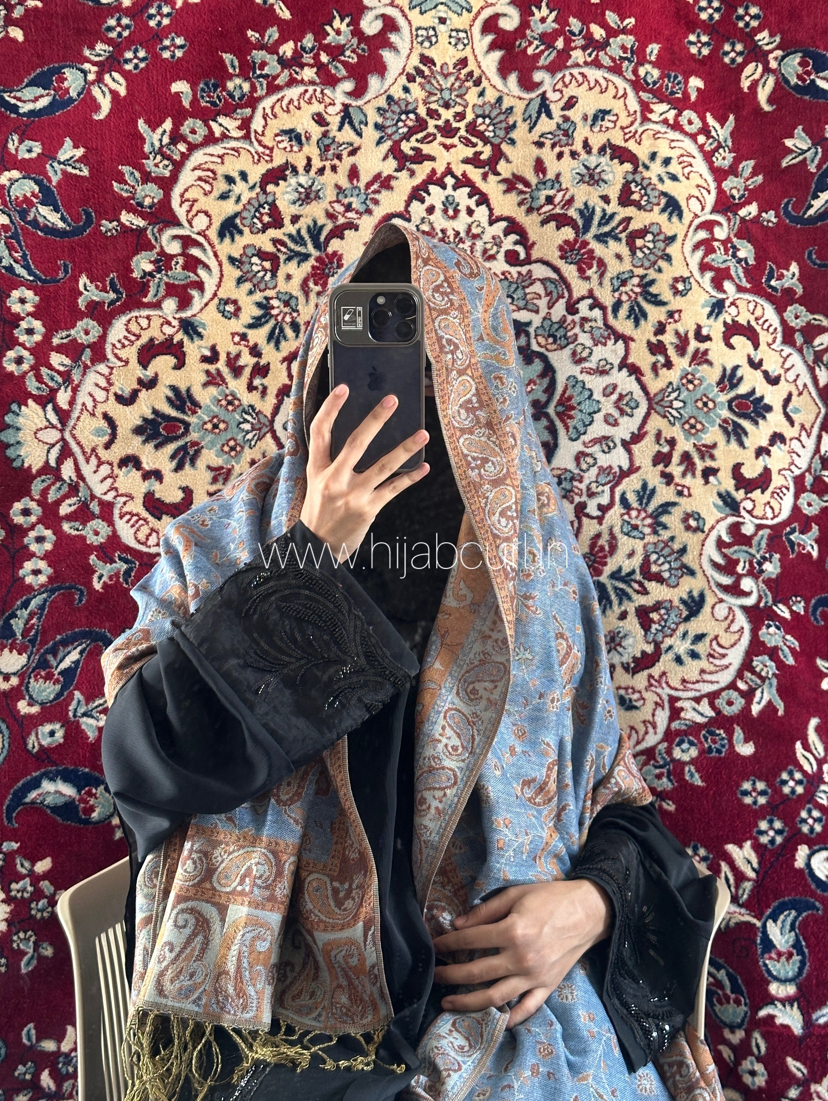 Luxury pashmina shawl