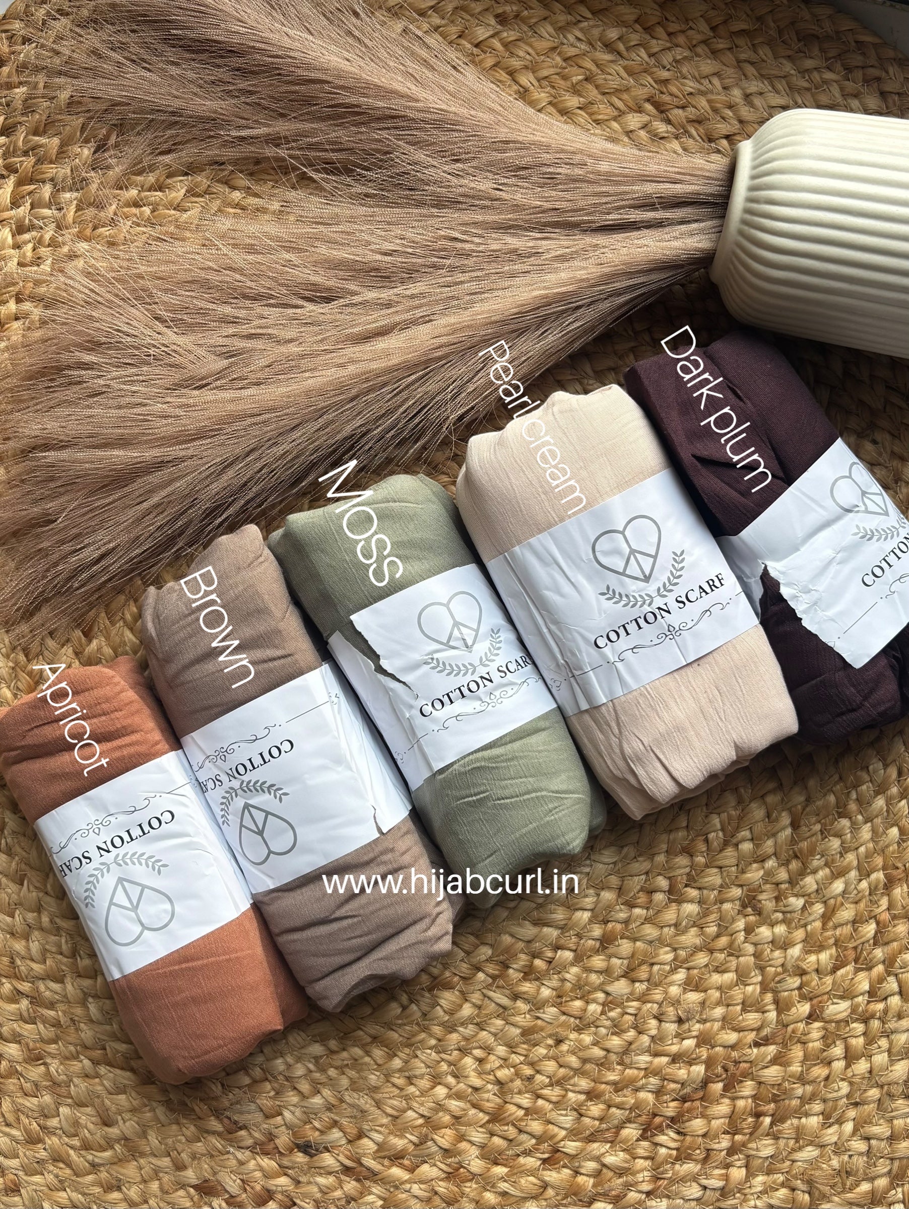 Korean cotton hijab - Daily wear