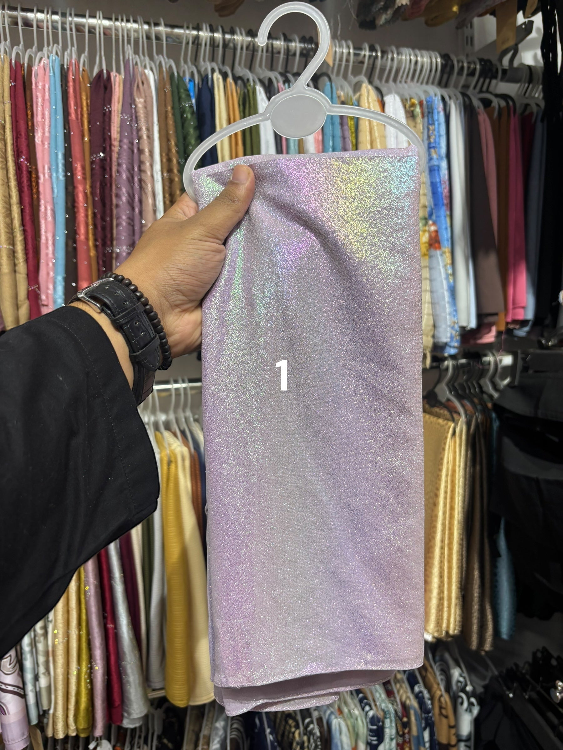 Shimmer Party Wear Hijab