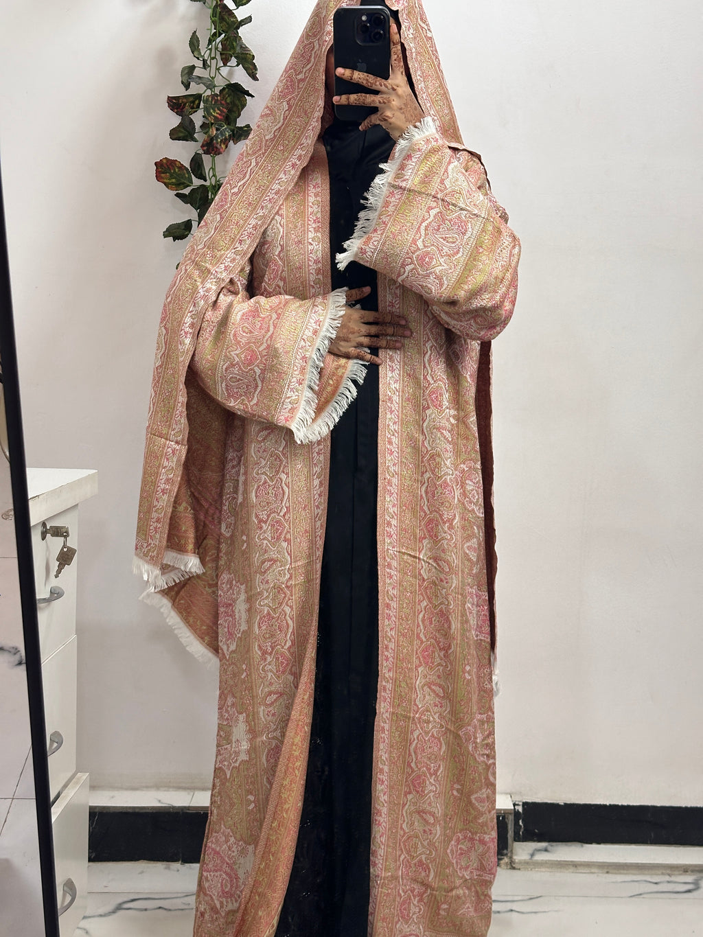 Pashmina Abaya With Shawl