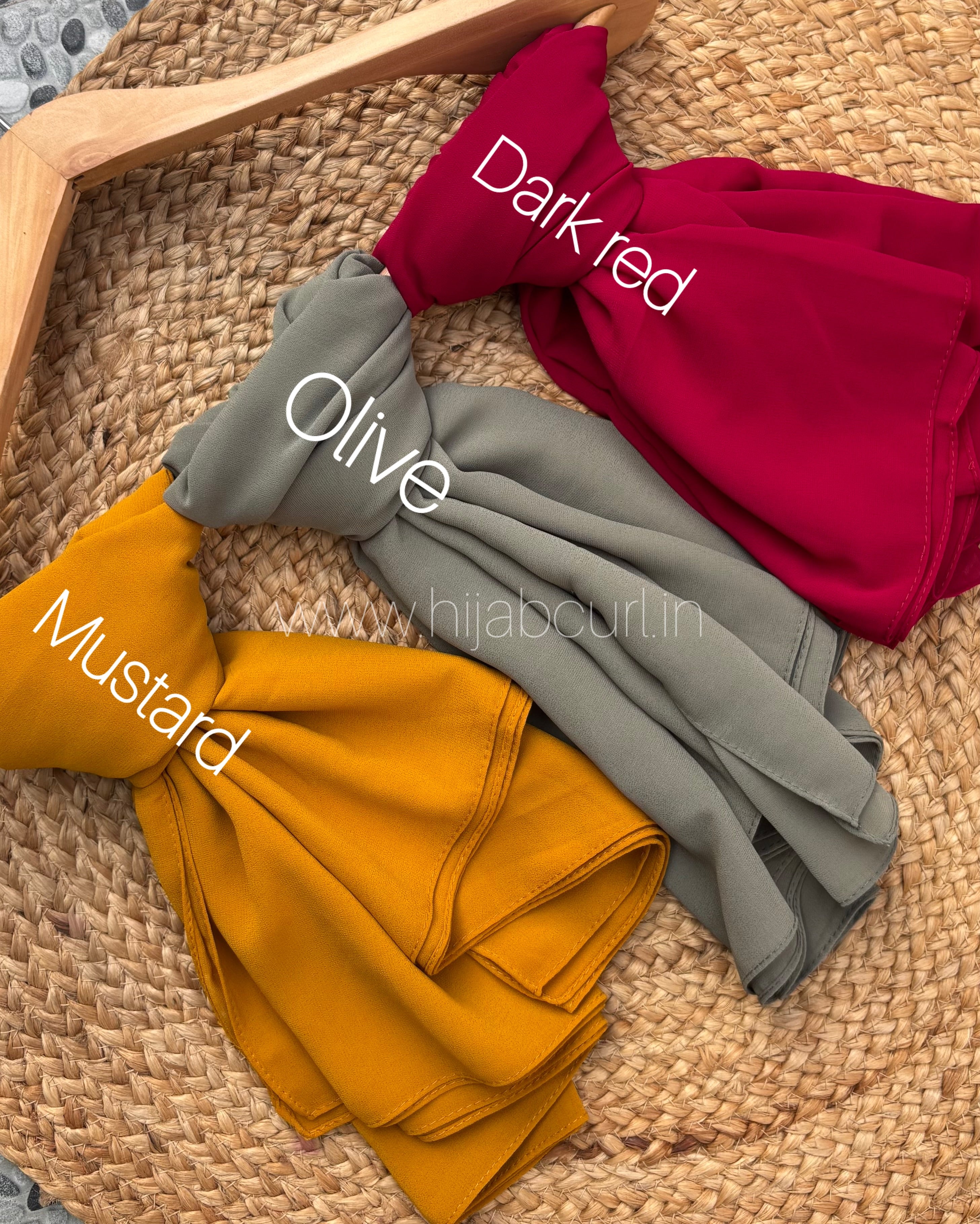 Georgette Hijab - 2 Meter Length