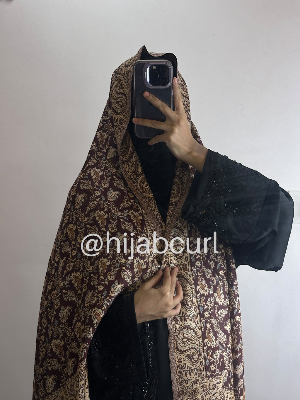 Luxury pashmina shawl