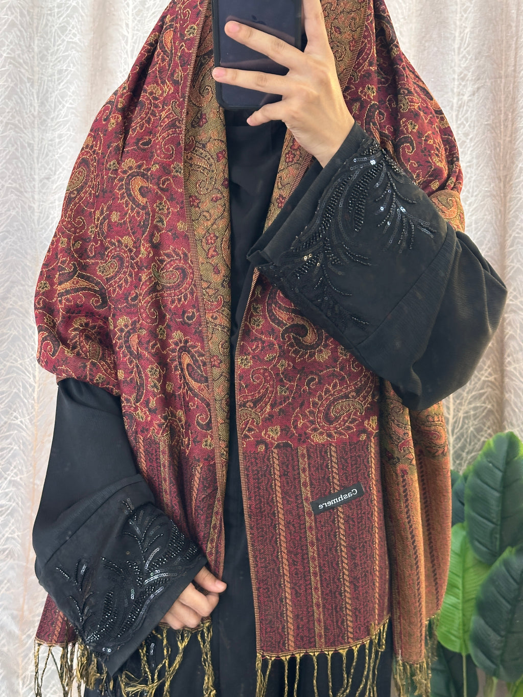 Luxury pashmina shawl