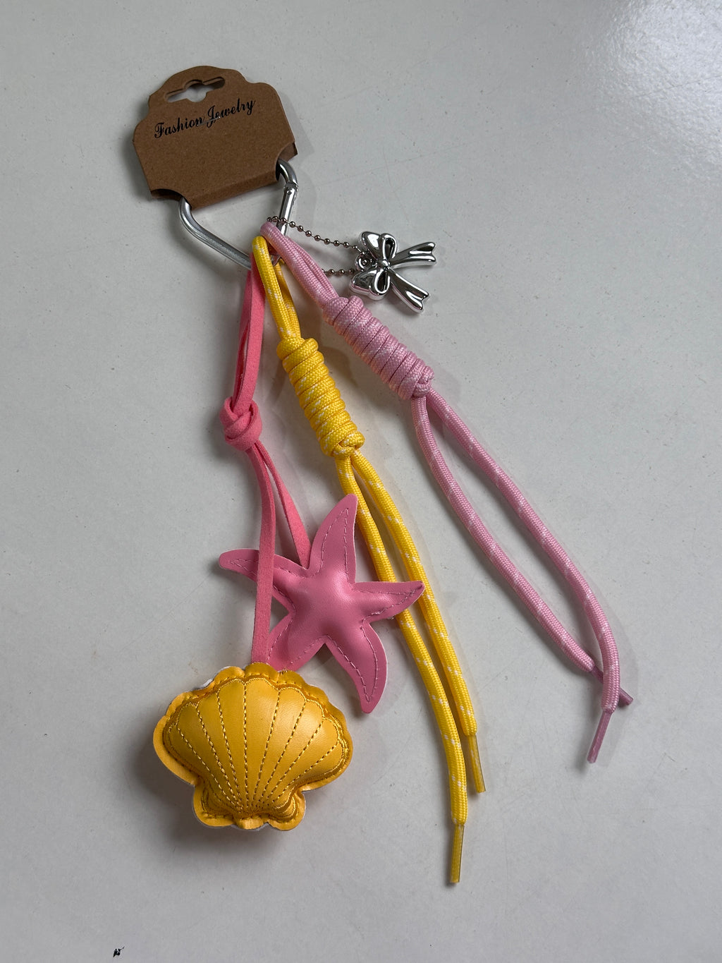 Jelly fish multiple bag charm/keychain