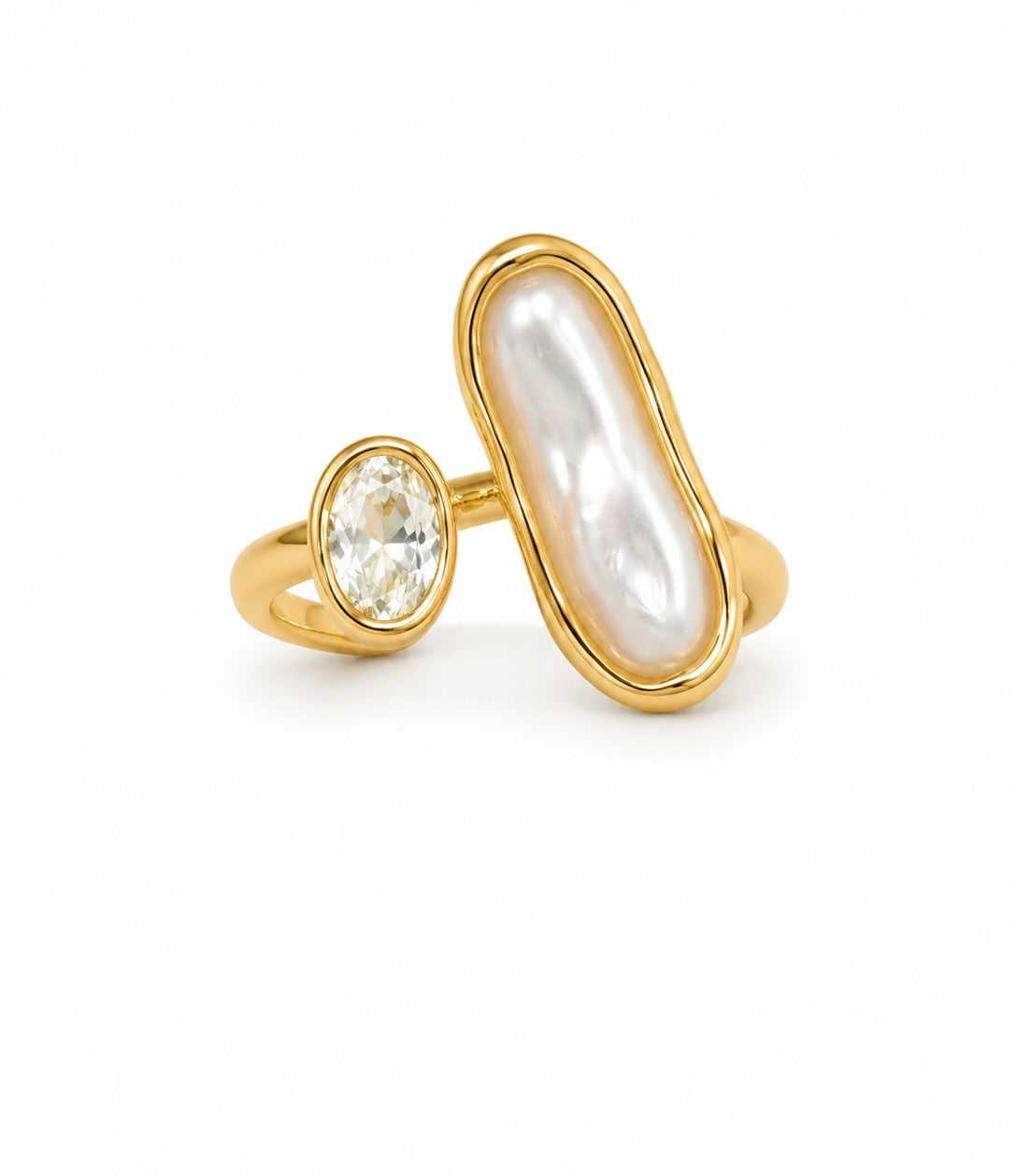 Big pearl ring