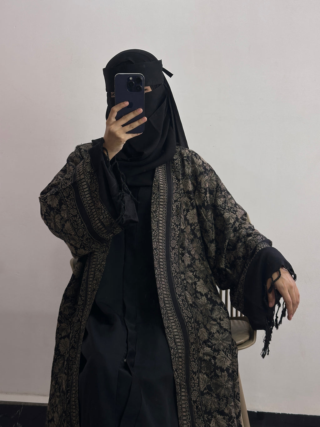 Pashmina Abaya With Shawl