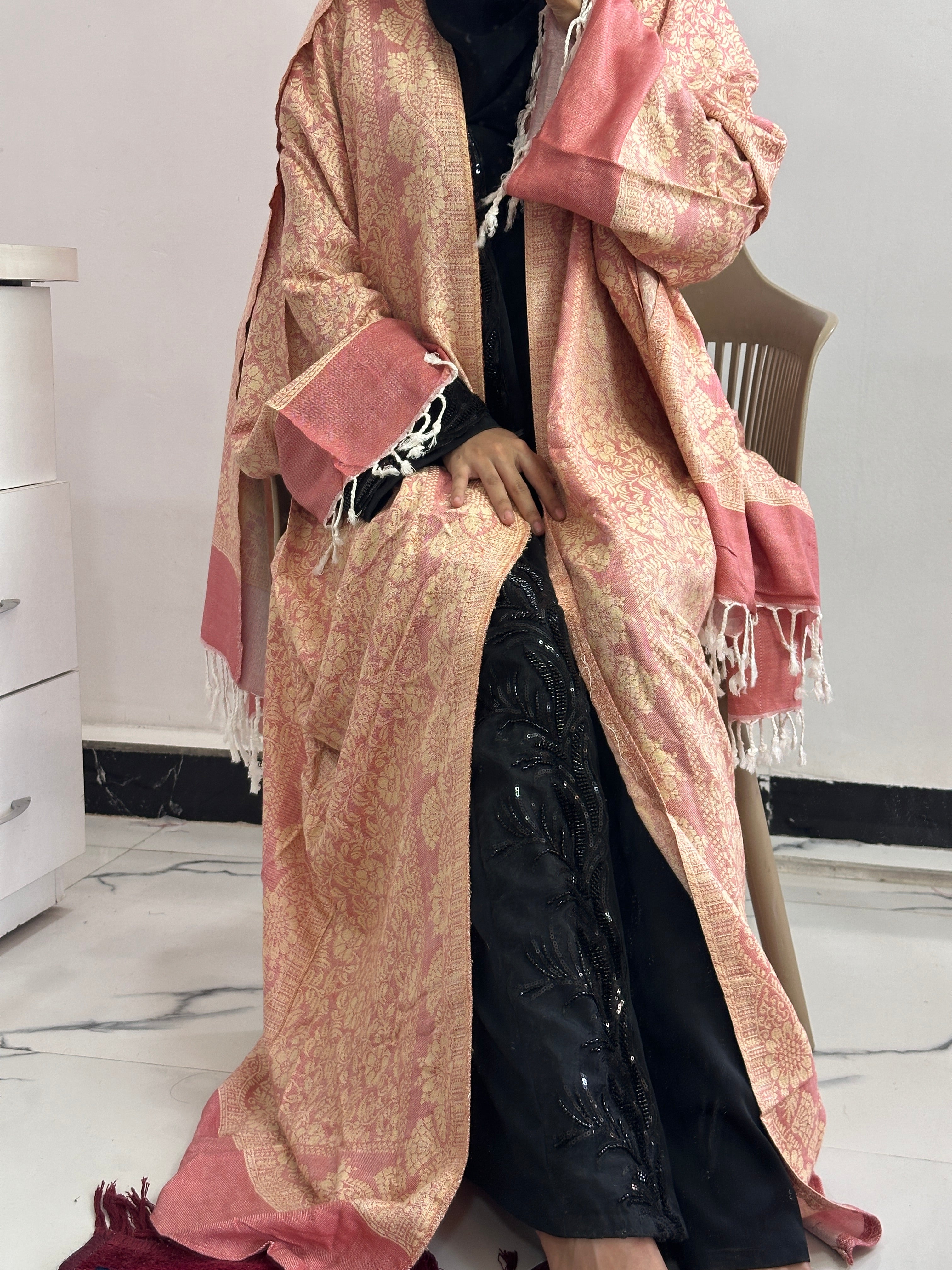 Pashmina Abaya With Shawl