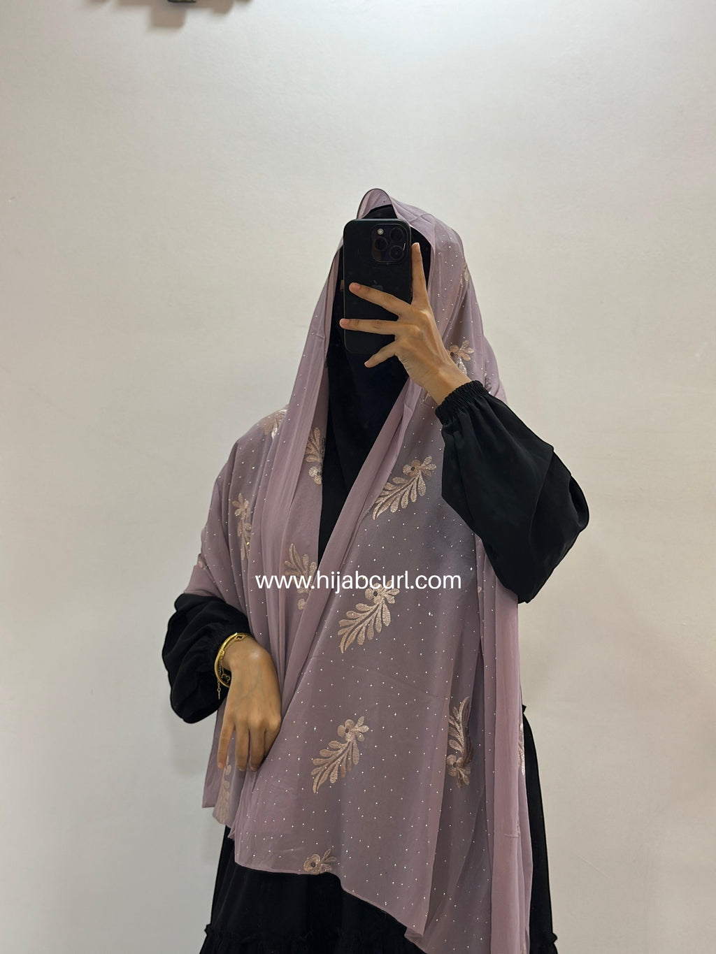 Premium Chiffon Embroidered Hijab